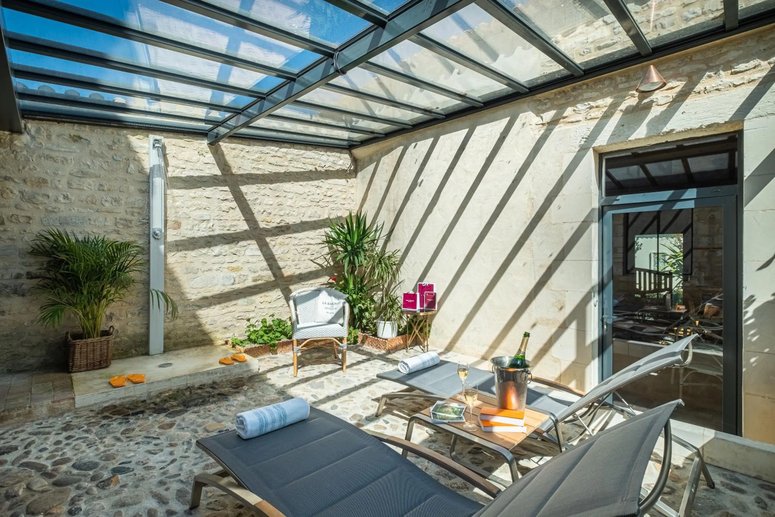 Spa and wellness centre/facilities in La Baronnie Hôtel & Spa - Teritoria