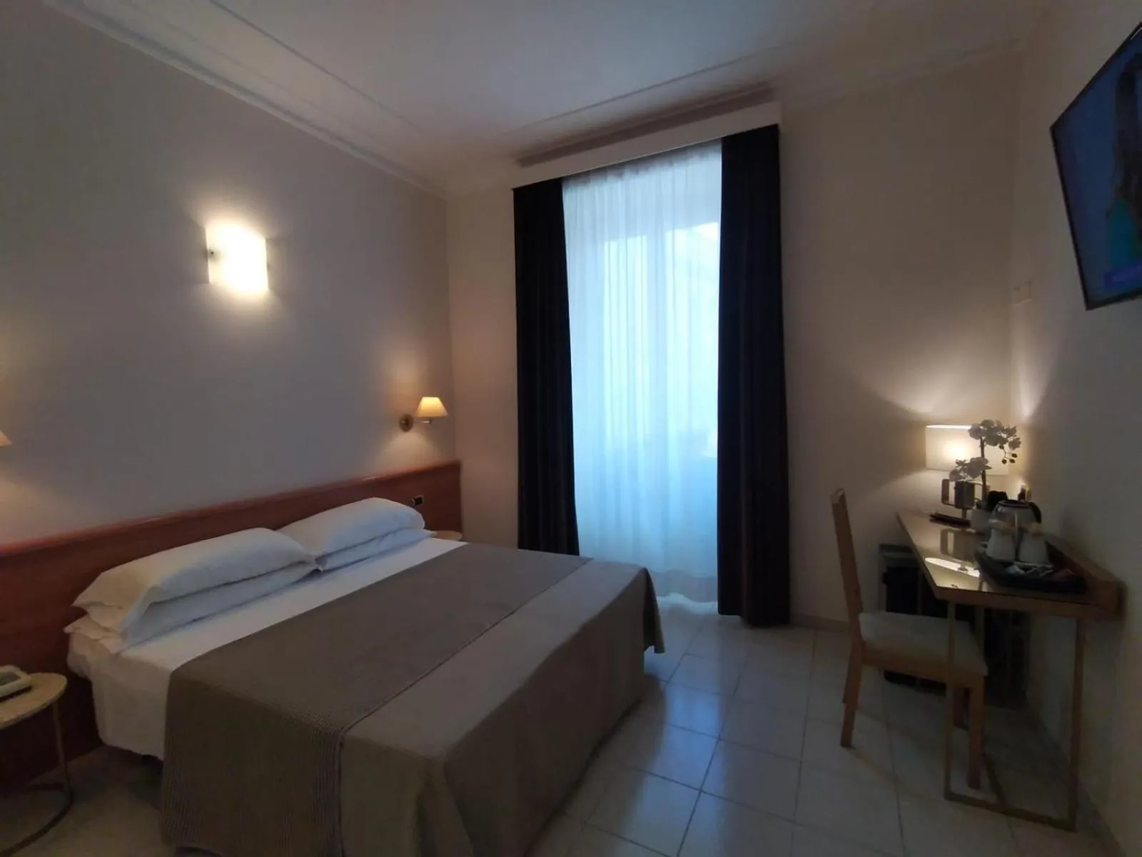 Bedroom, Bed in Hotel Principe Eugenio