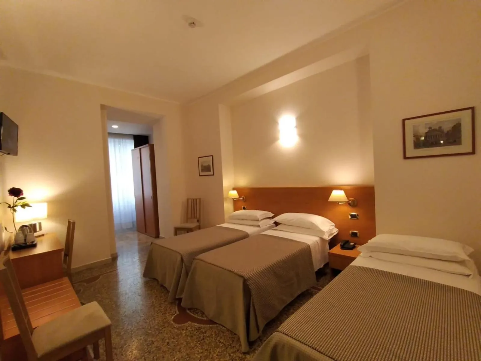 Photo of the whole room, Bed in Hotel Principe Eugenio