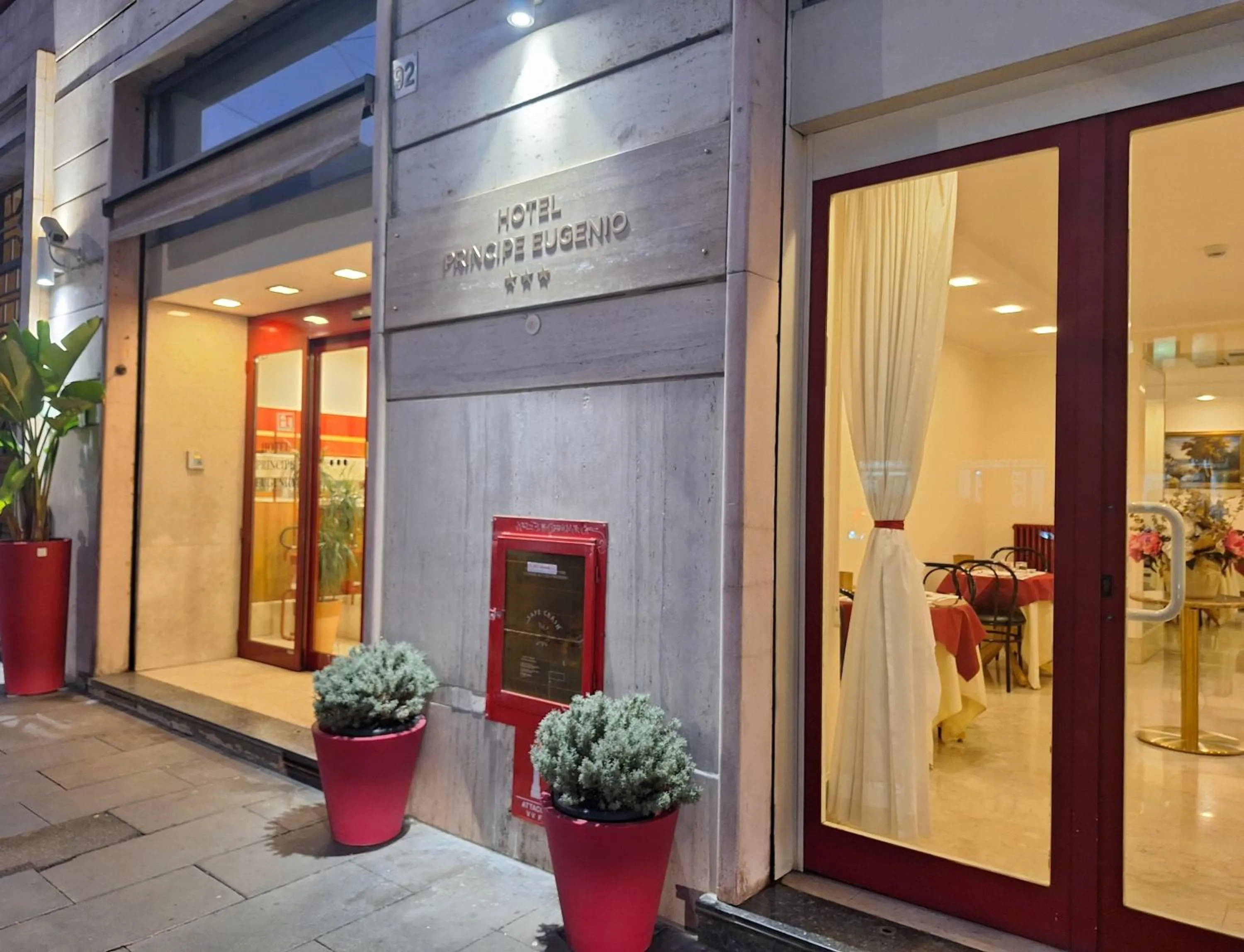 Property building in Hotel Principe Eugenio