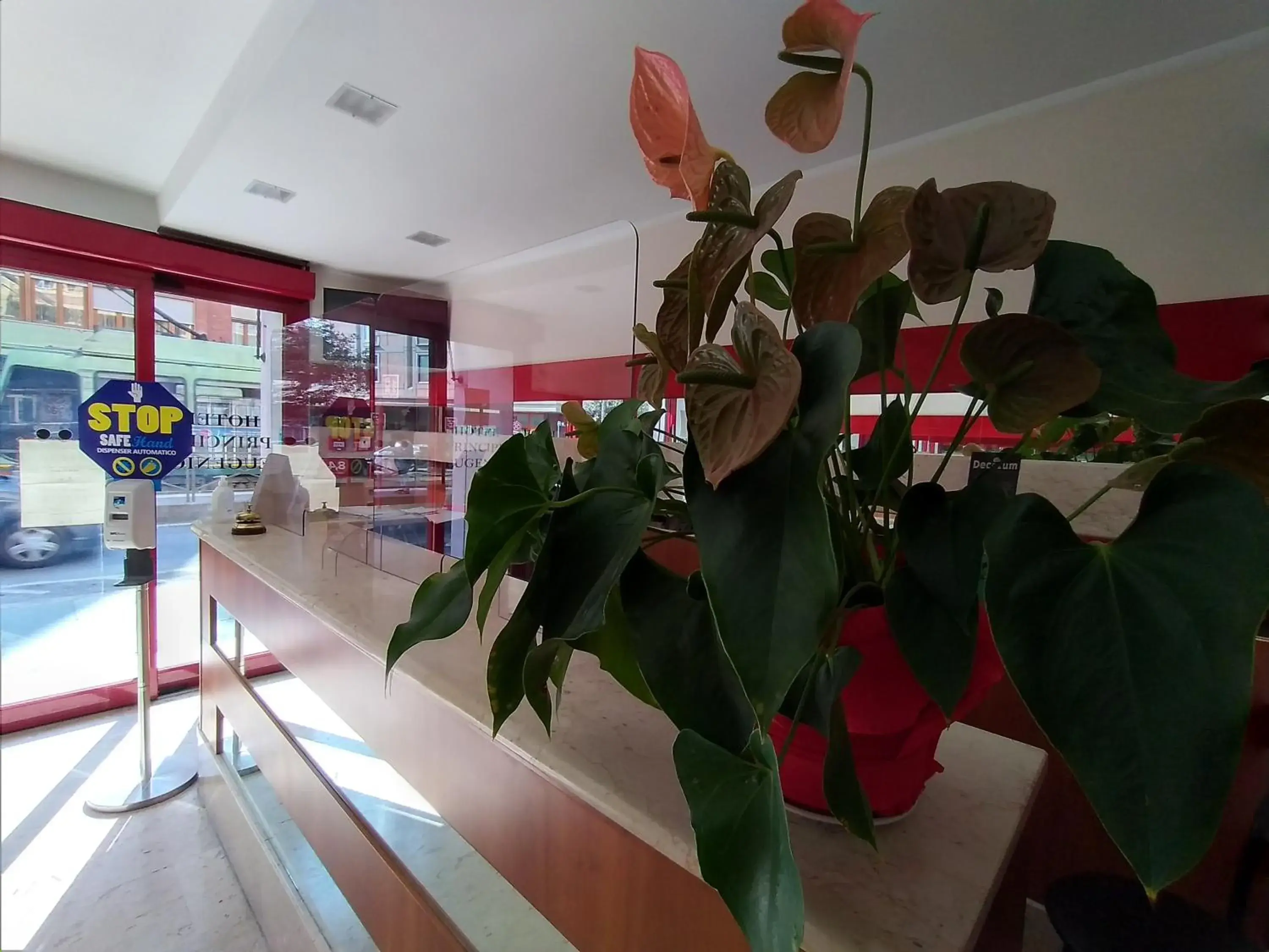 Lobby or reception in Hotel Principe Eugenio Lobby or reception in Hotel Principe Eugenio