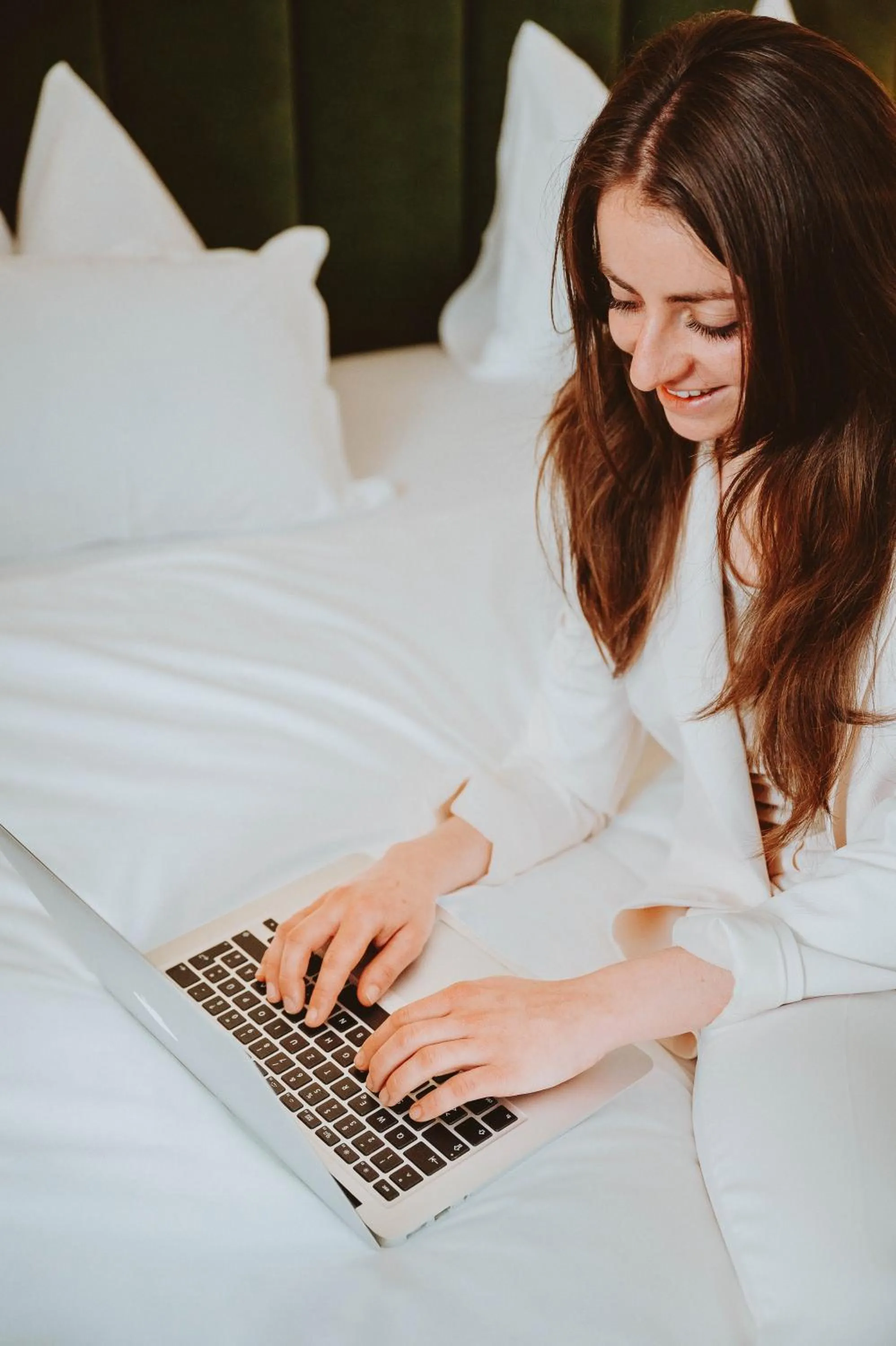People, Bed in Hotel Brücklwirt