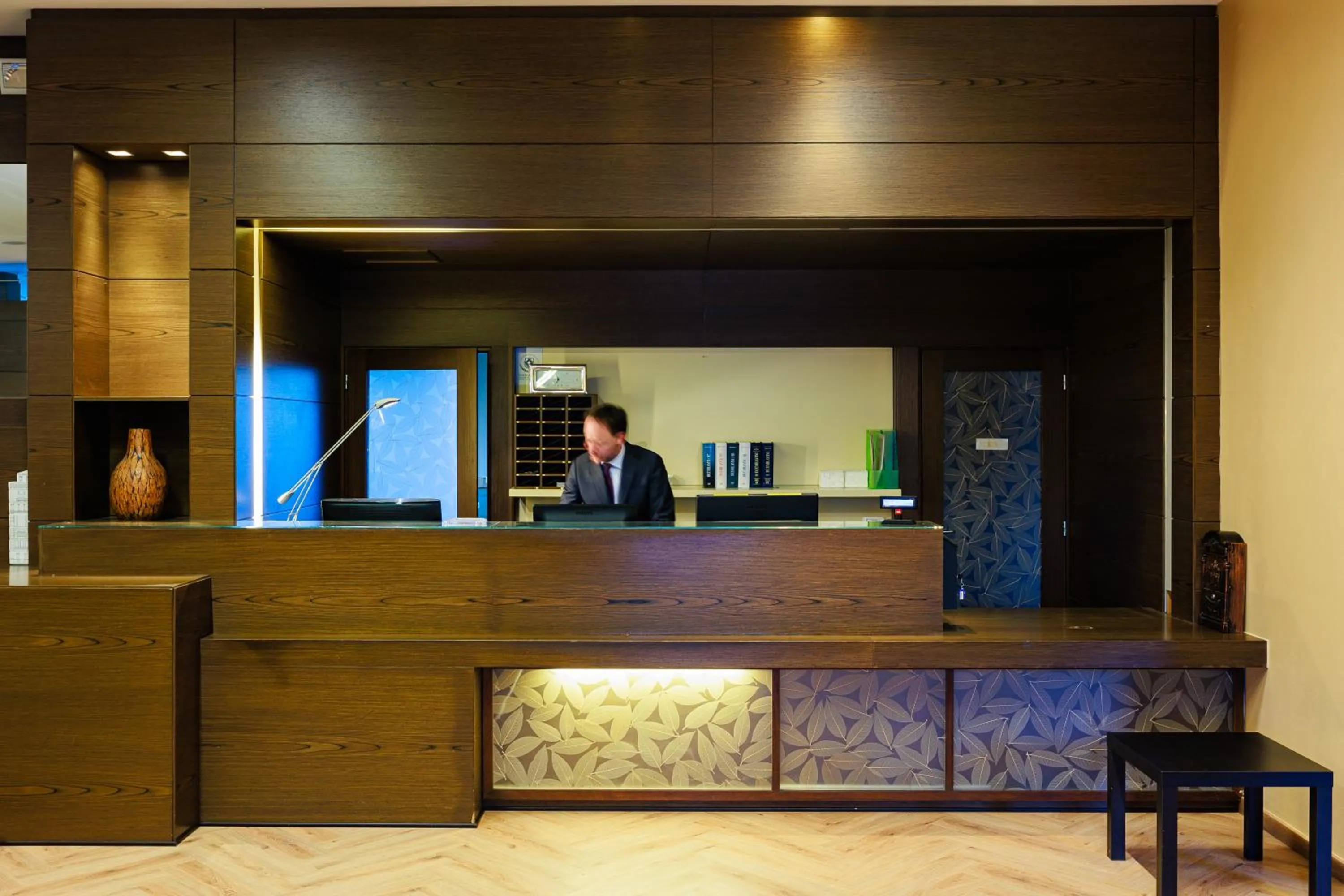 Lobby or reception in Hotel Villa Delle Rose - Malpensa