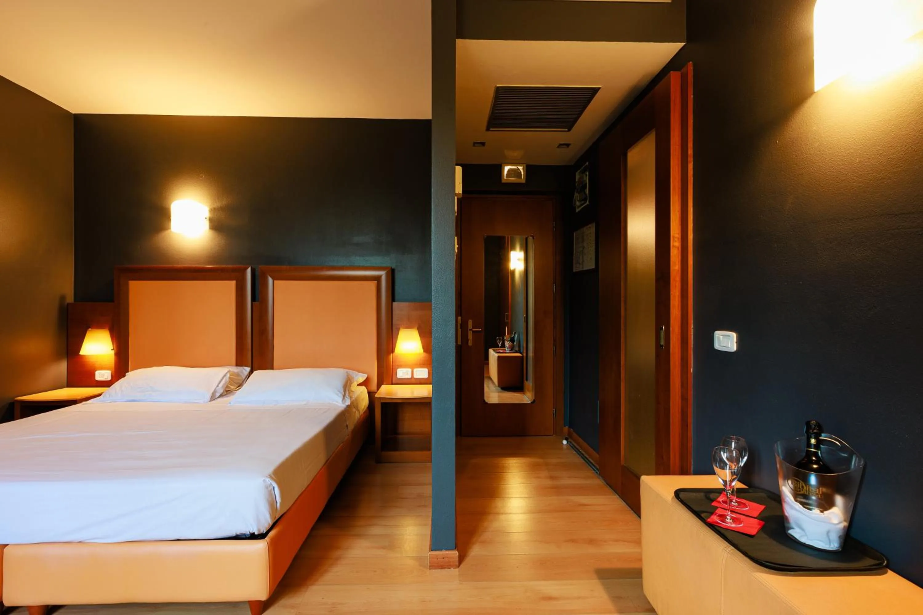 Bed in Hotel Villa Delle Rose - Malpensa