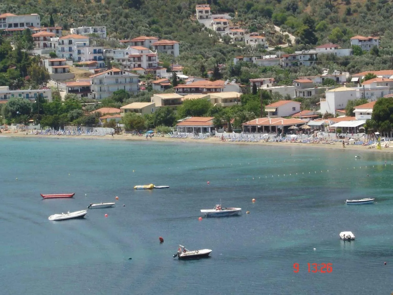 View (from property/room) in Hellen Studios