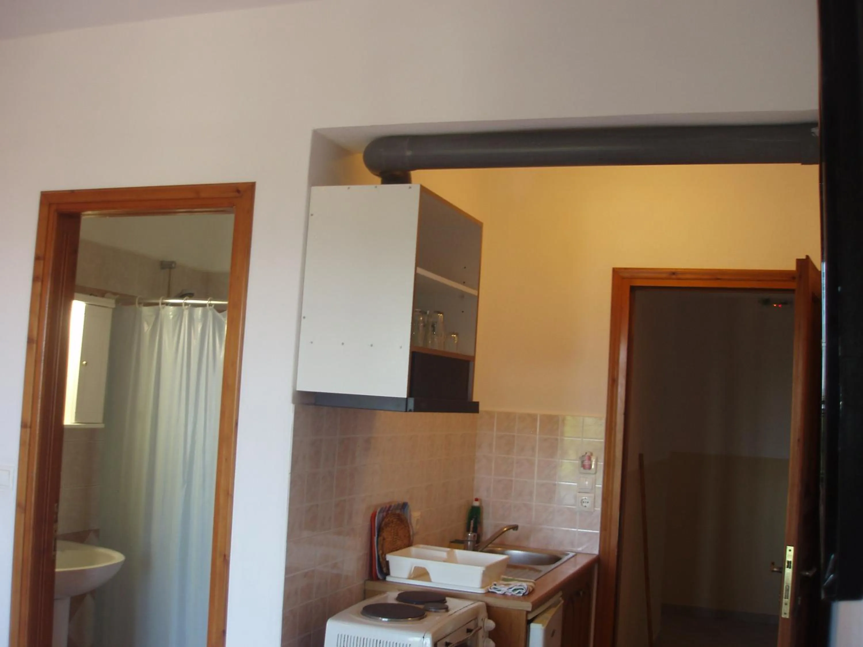 Kitchen or kitchenette in Hellen Studios