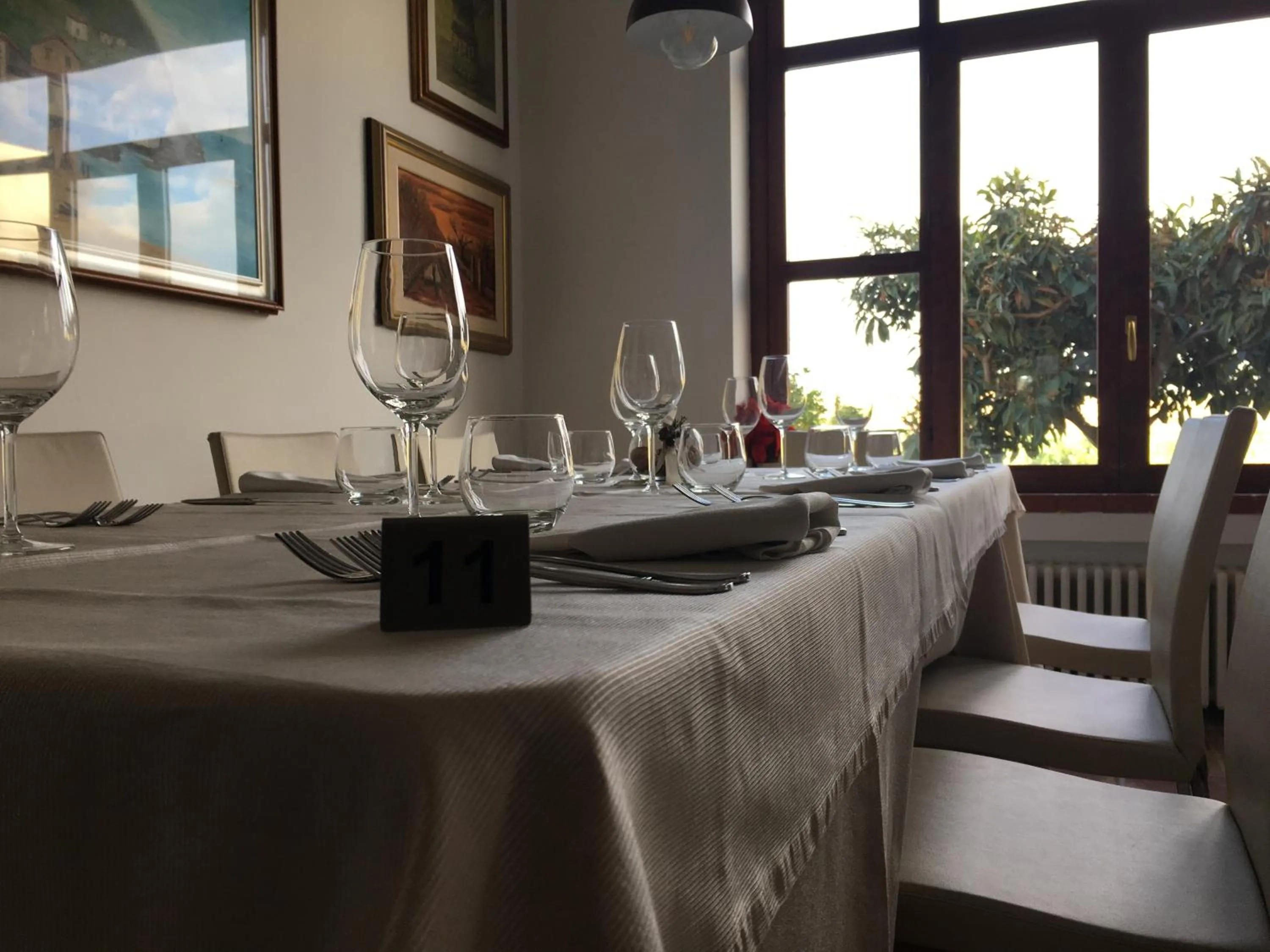 Restaurant/places to eat in Il Vigneto Resort