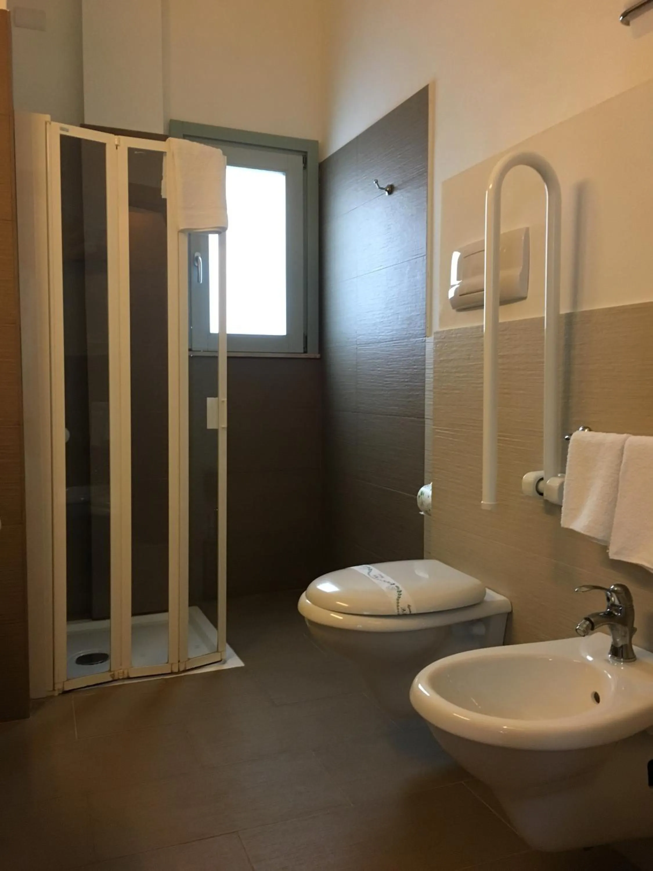 Shower in Il Vigneto Resort