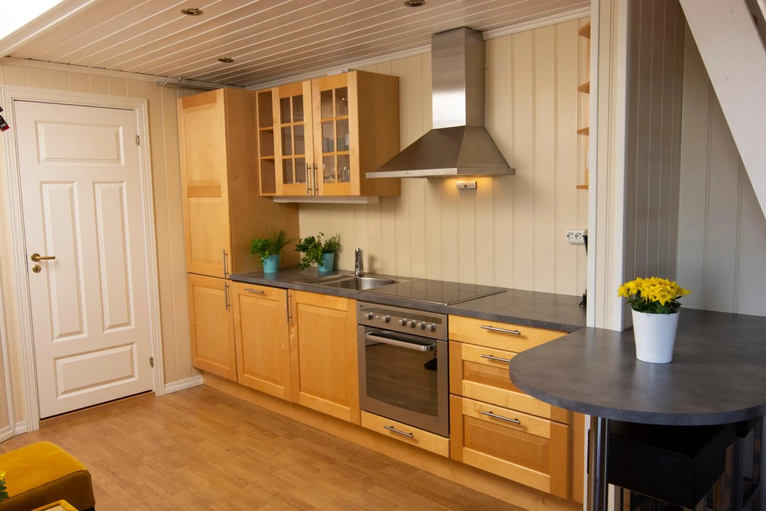 kitchen in Arendal Herregaard Spa & Resort