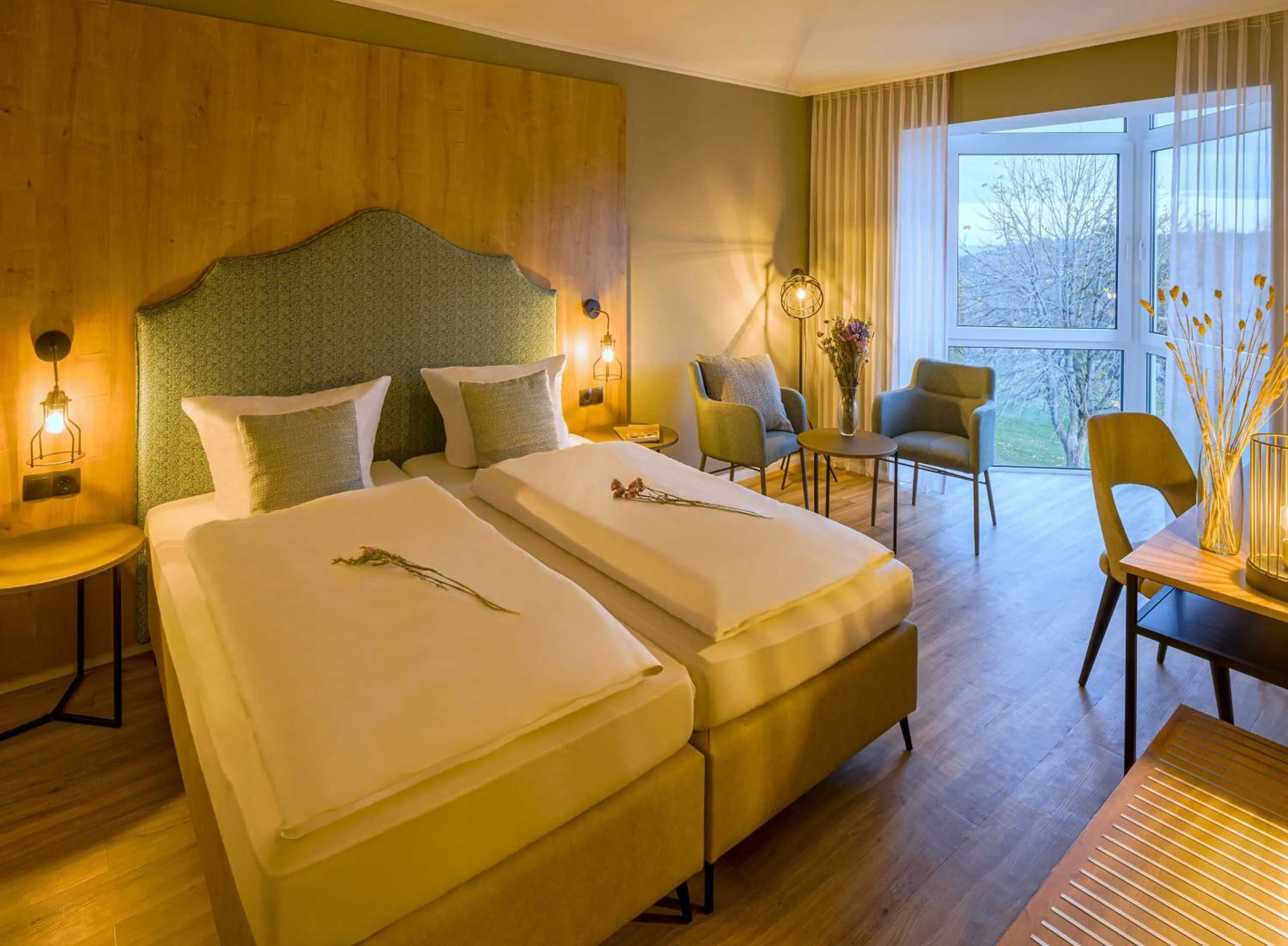 Photo of the whole room, Bed in Hotel Kammweg