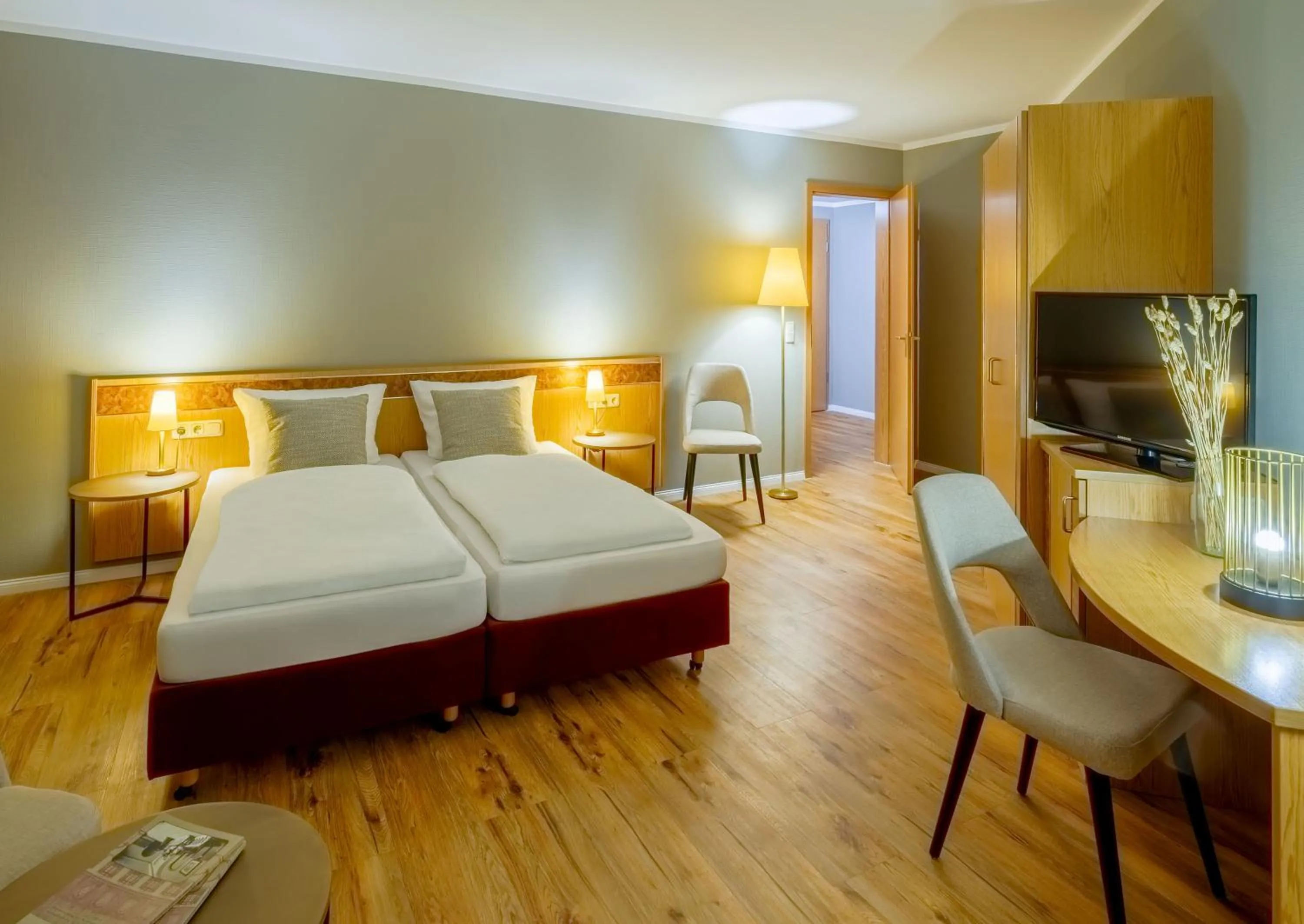 Photo of the whole room, Bed in Hotel Kammweg