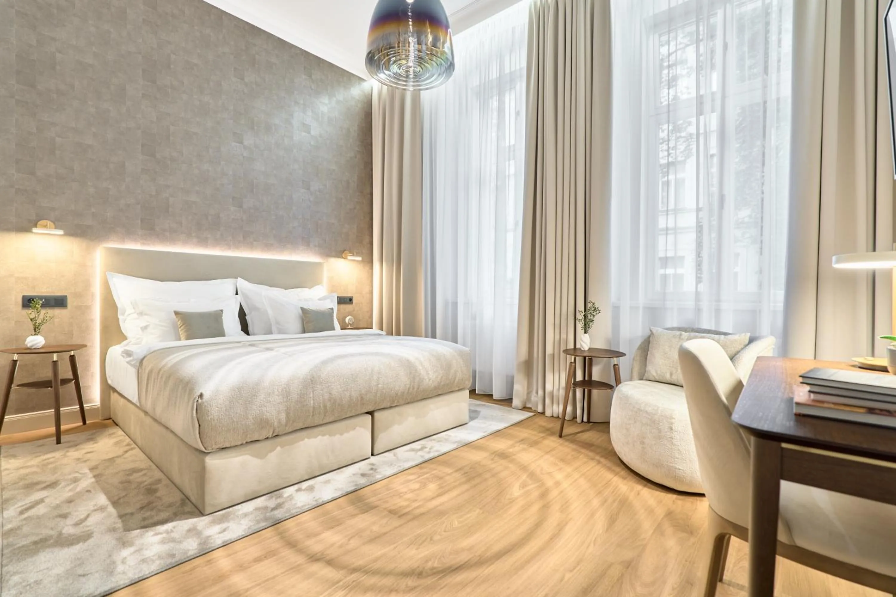 Bed in Villa Patriot Boutique Hotel