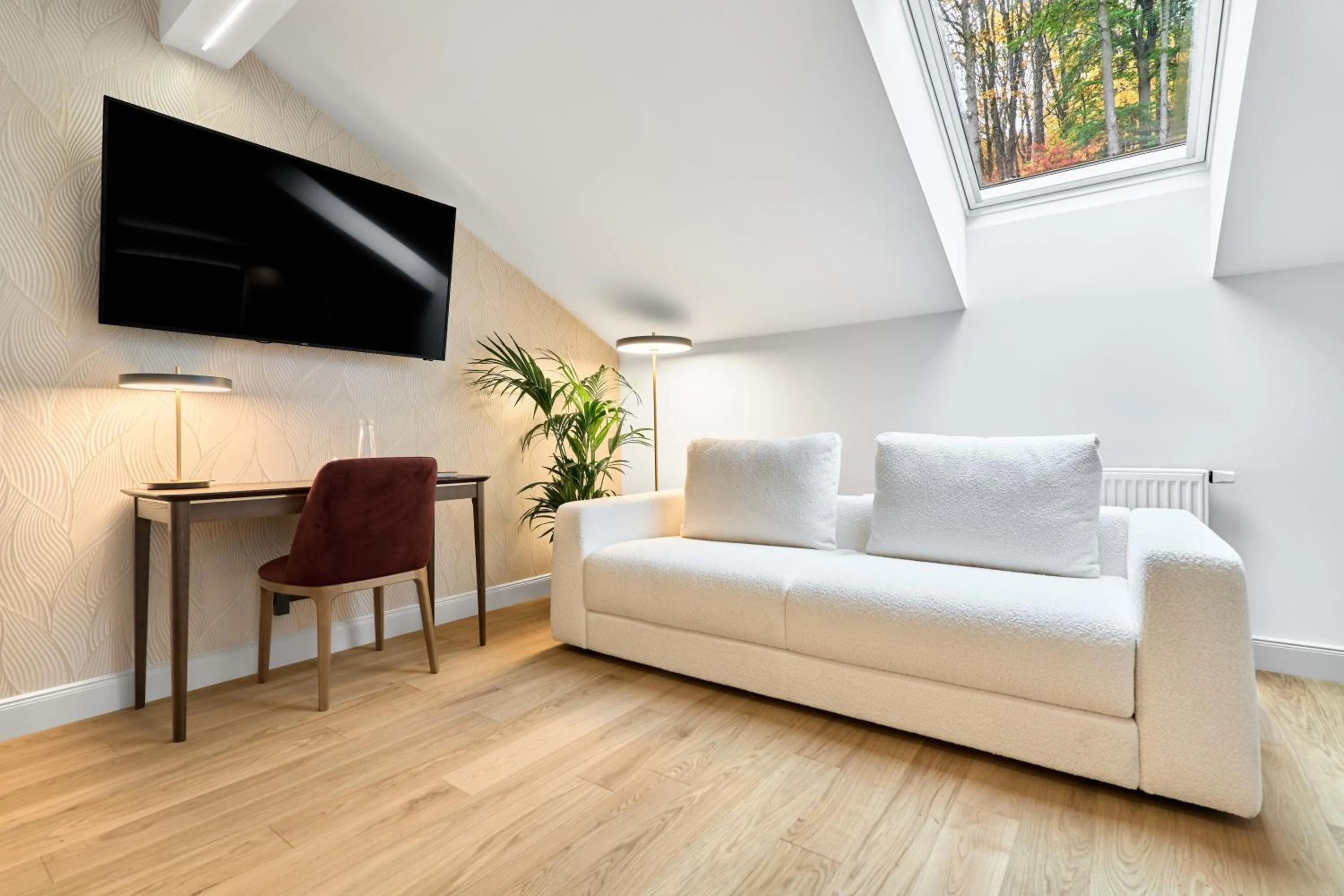 Seating area in Villa Patriot Boutique Hotel