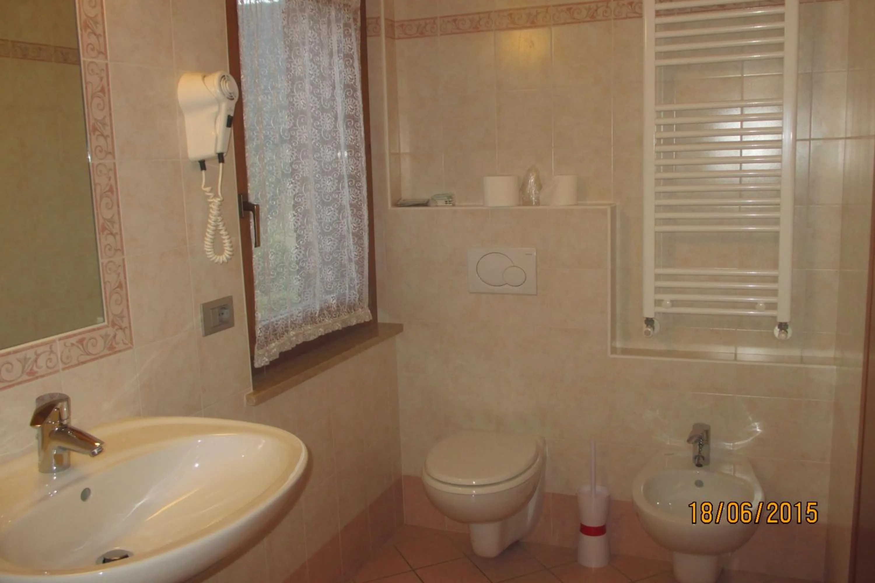 Bathroom in Hotel Montebaldina