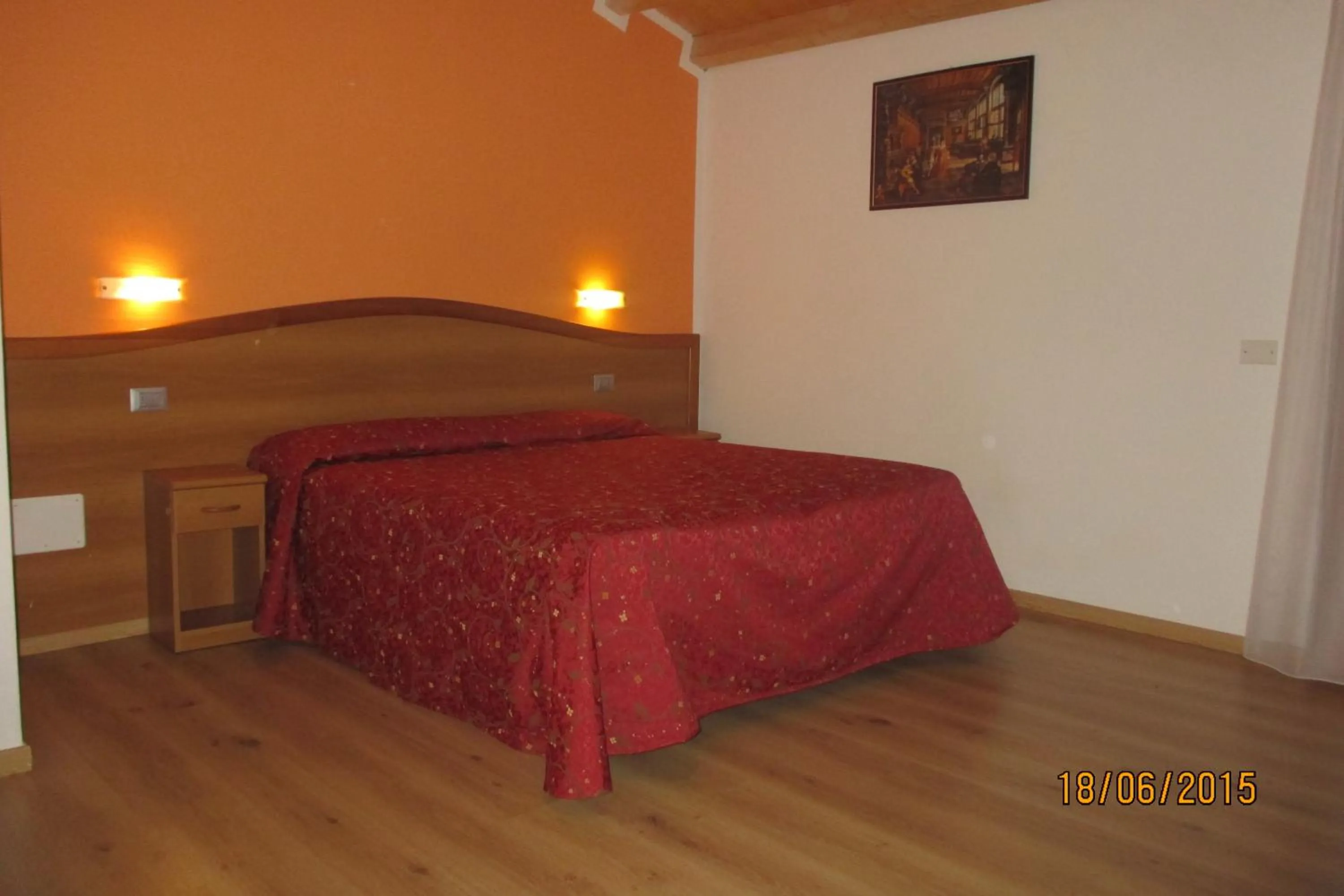 Bed in Hotel Montebaldina