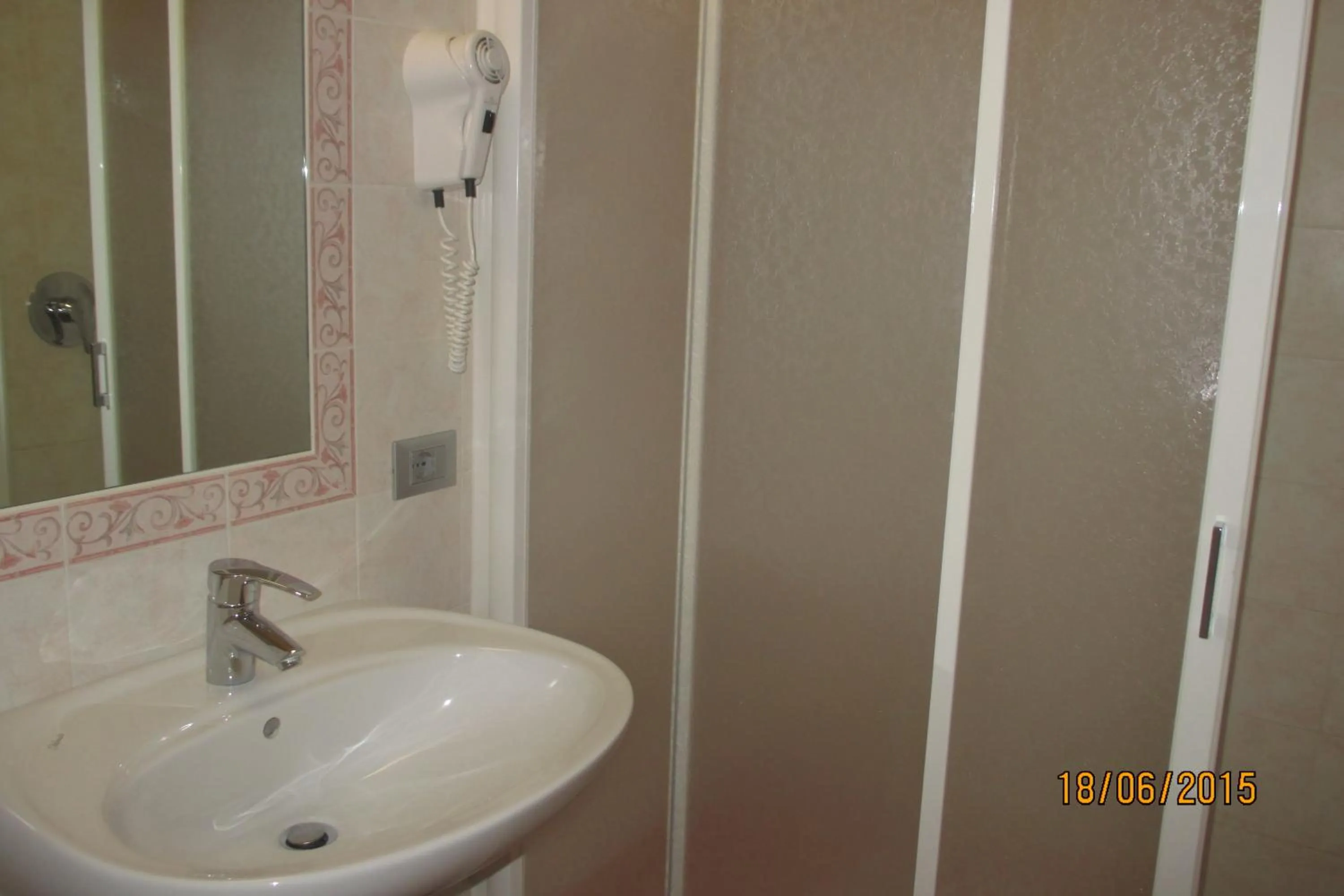 Bathroom in Hotel Montebaldina