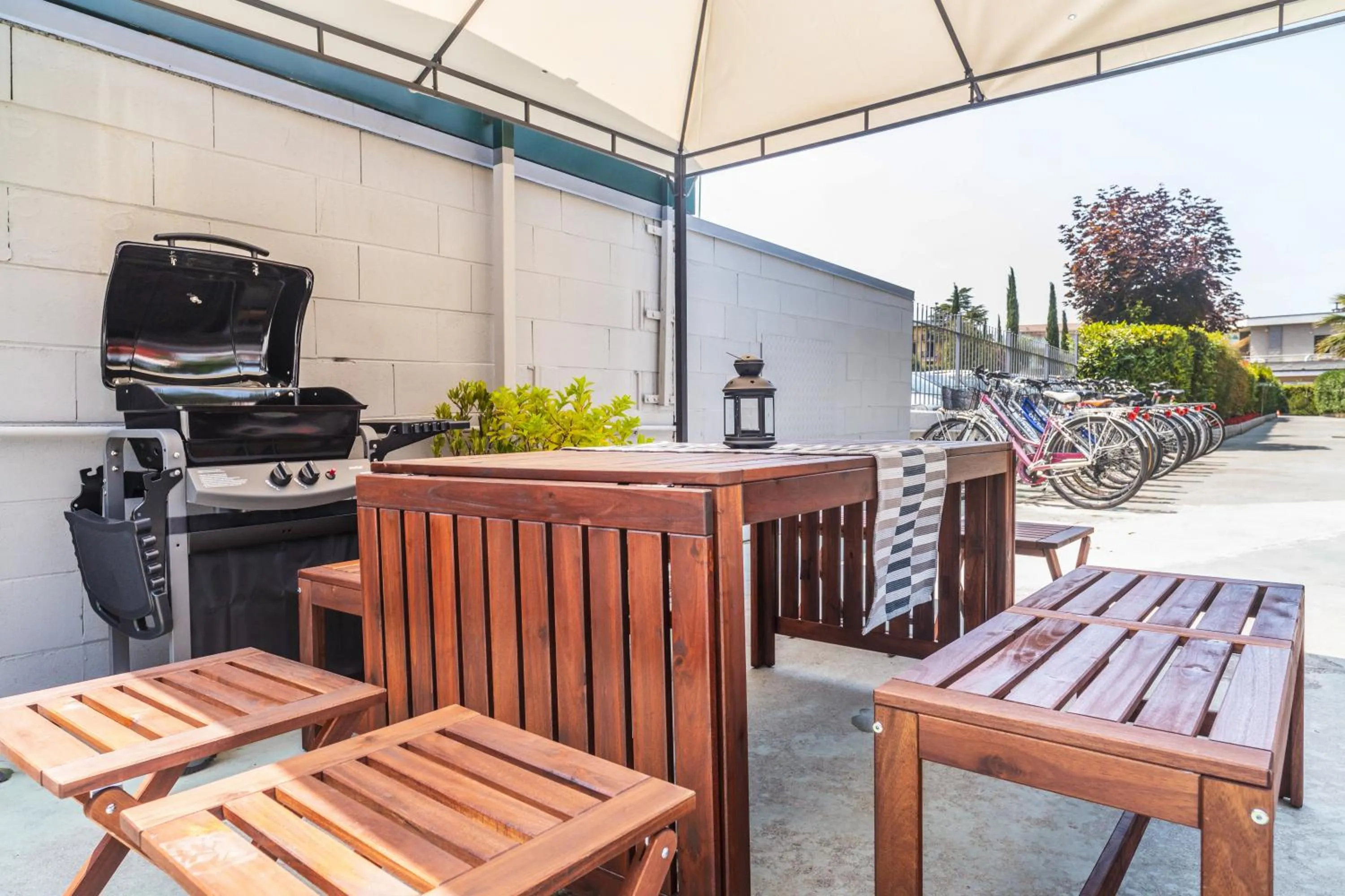 BBQ facilities in Residence Nuove Terme