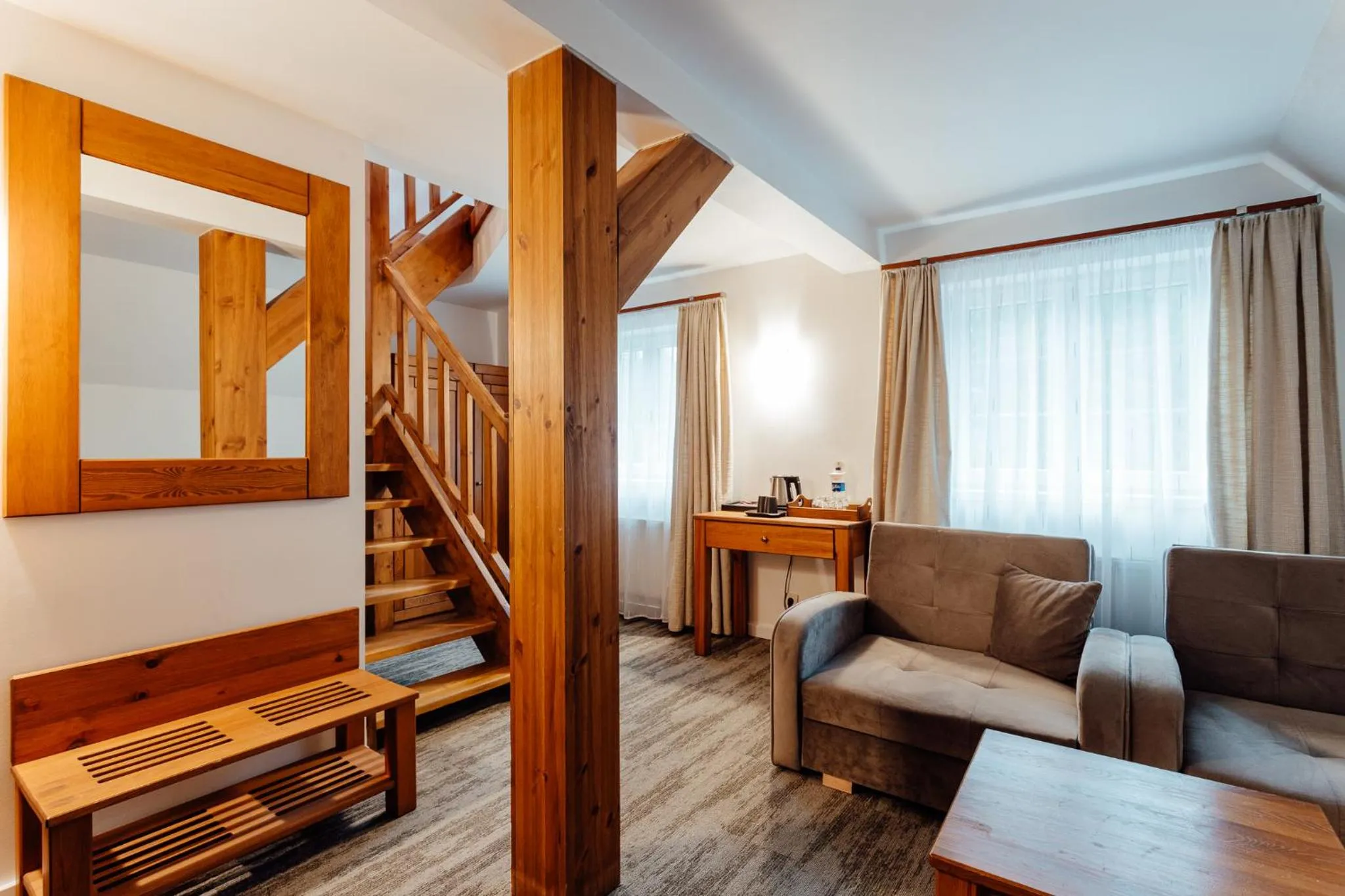 Living room in Hotel Mikulášska Chata