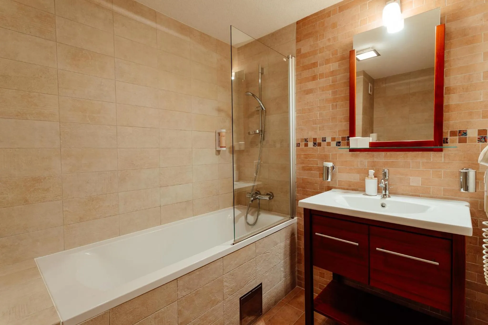 Bathroom in Hotel Mikulášska Chata