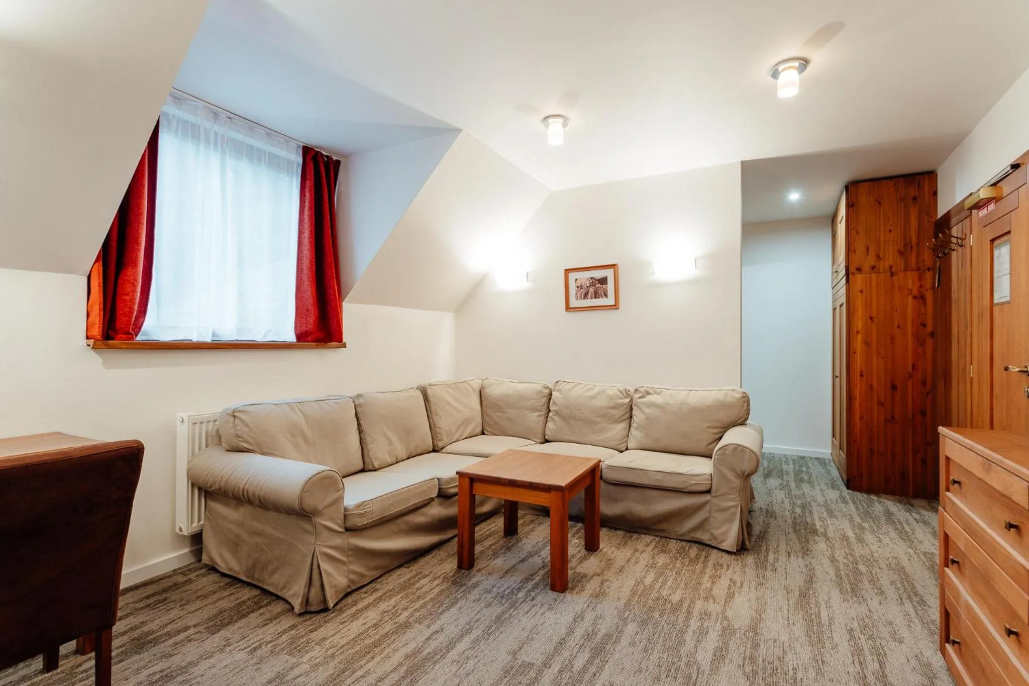 Living room in Hotel Mikulášska Chata