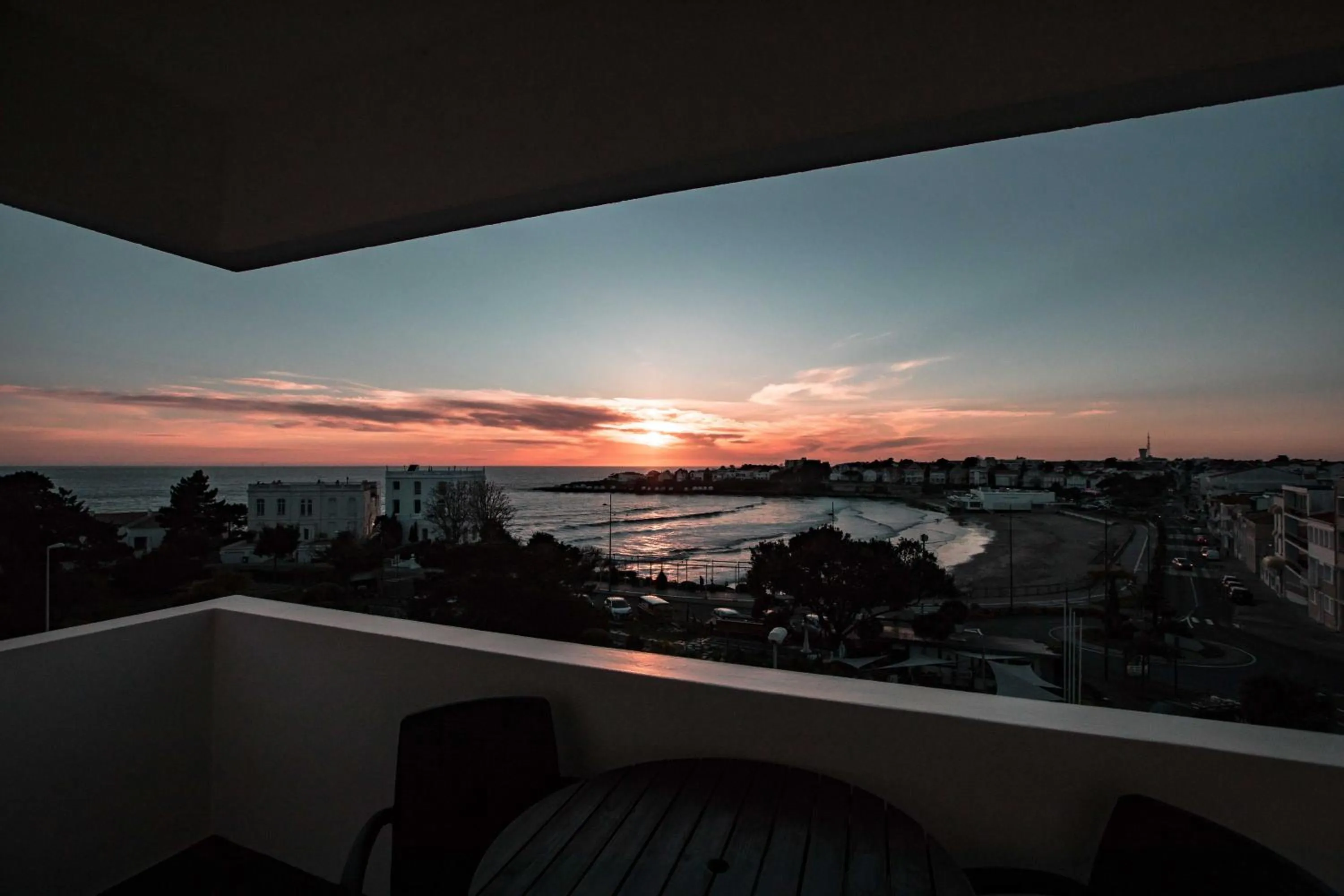 Sea view in Hotel Belle Vue Royan