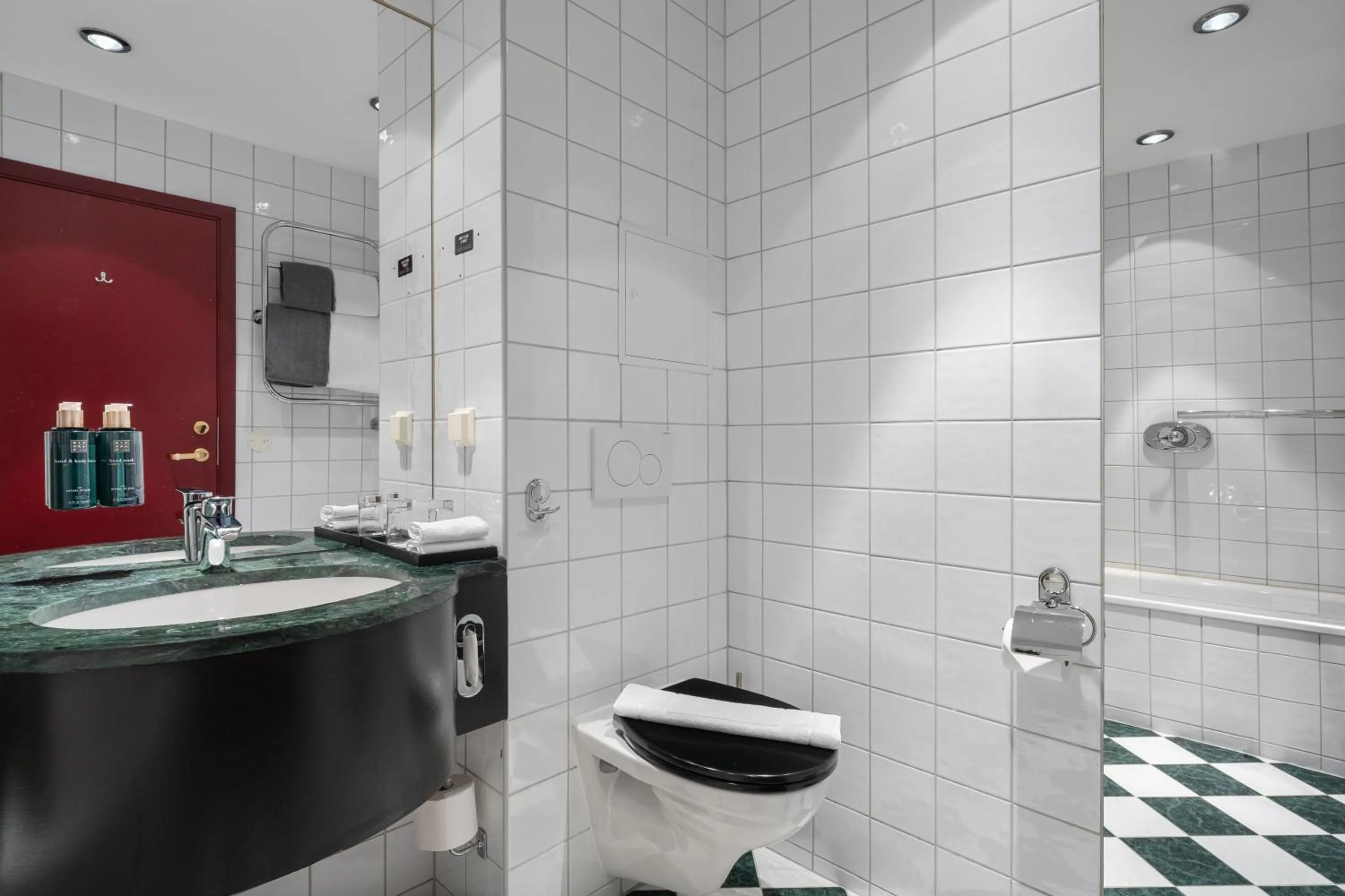 Toilet in Clarion Hotel Bergen