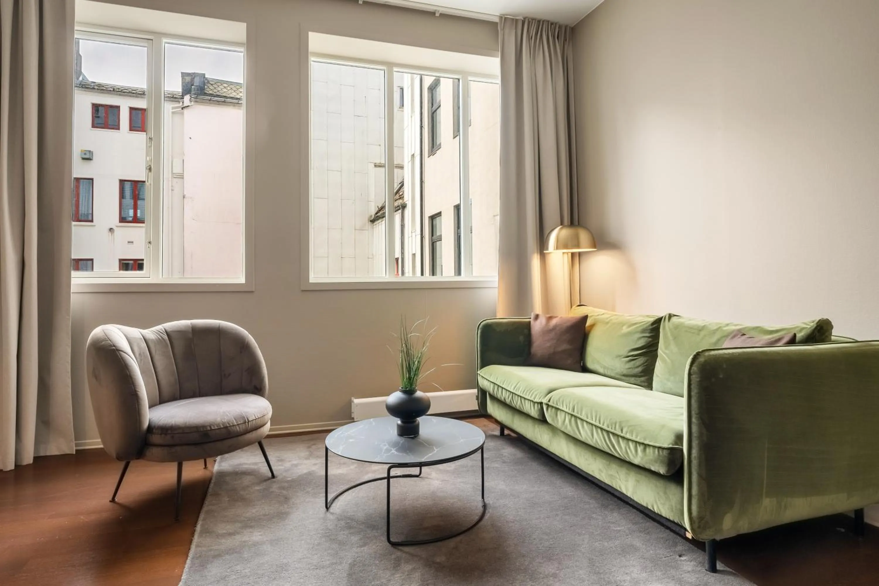 Living room in Clarion Hotel Bergen