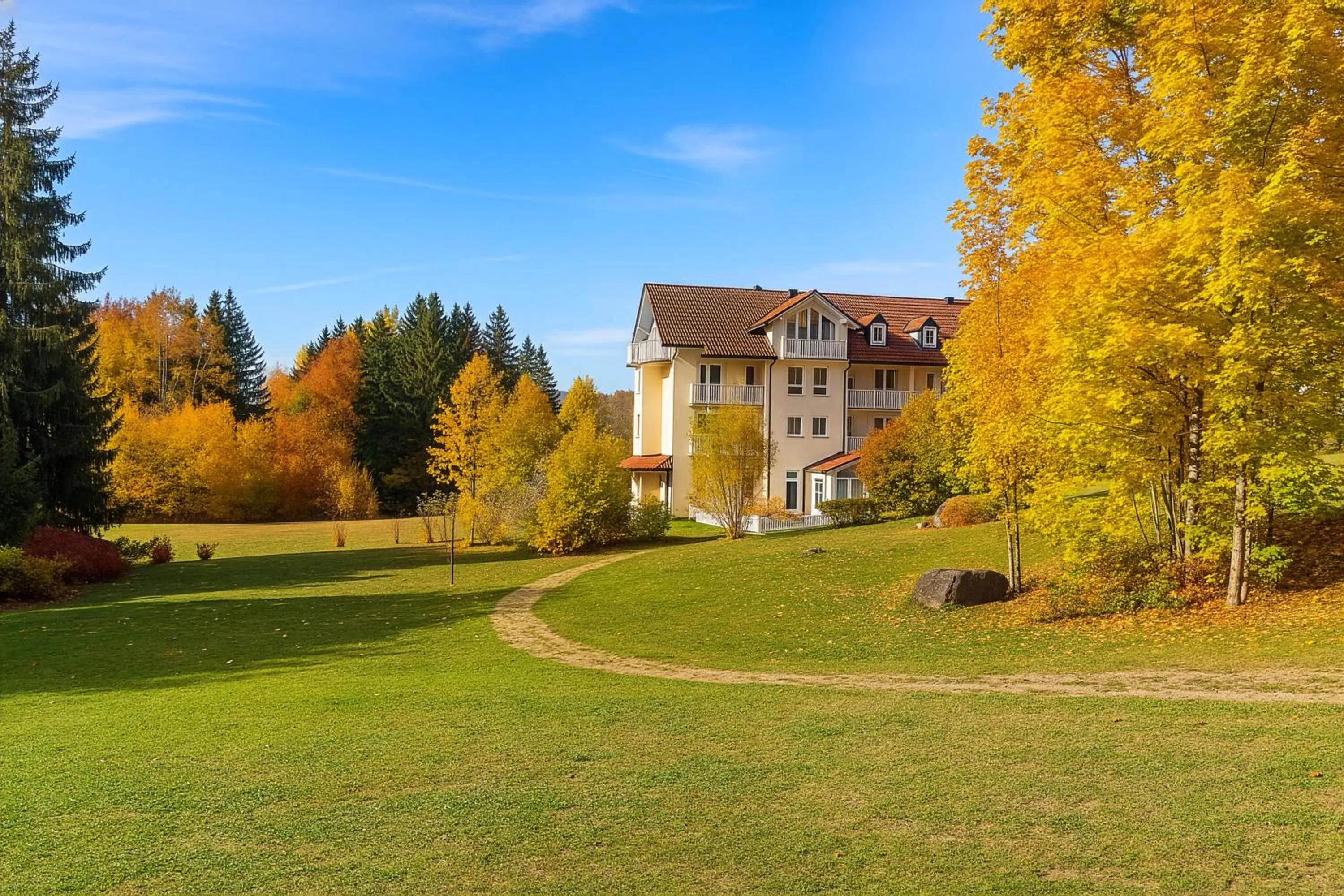 Property building in Hotel Ahornhof