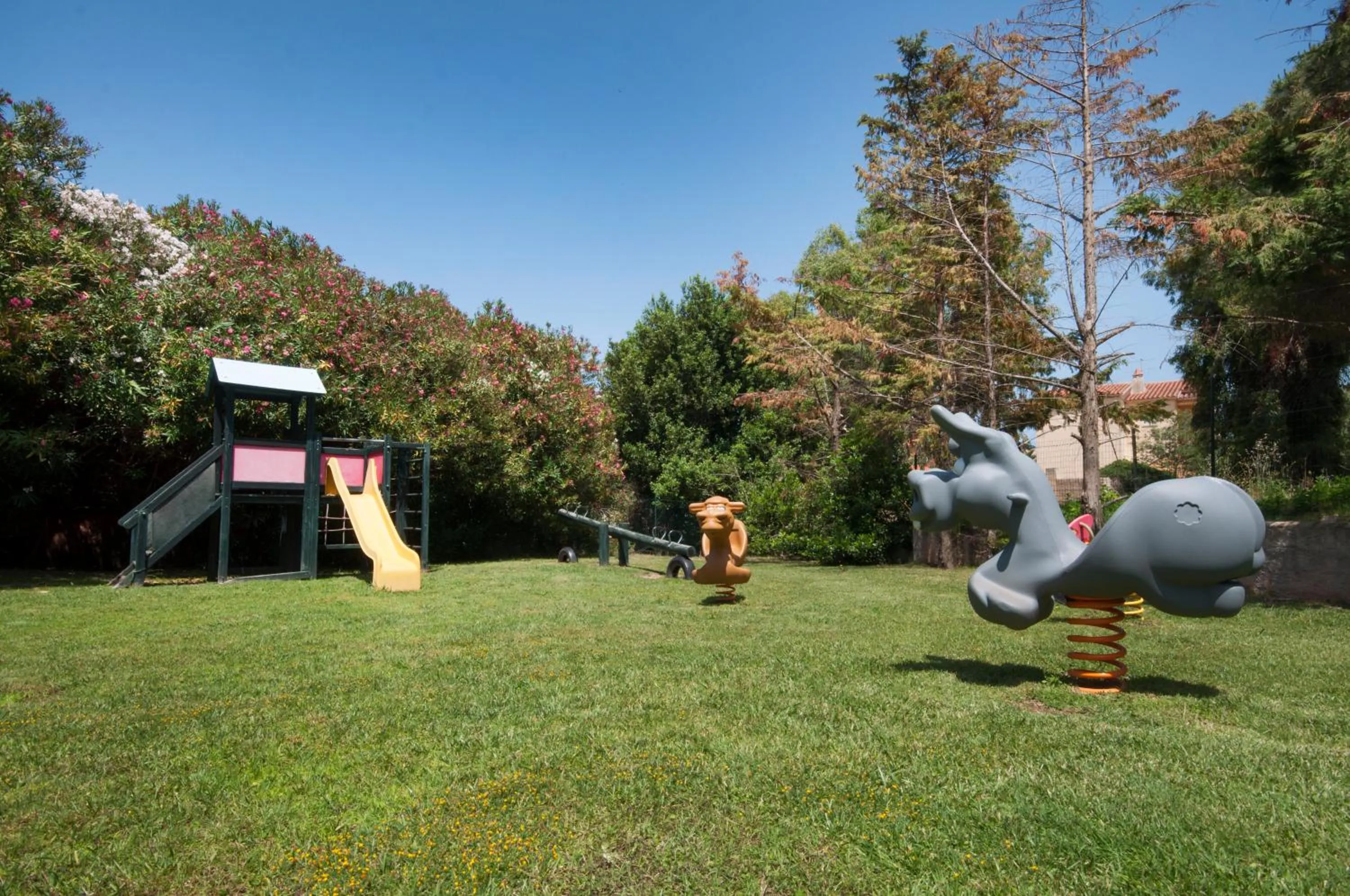 Children play ground in Blu Hotel Laconia Village