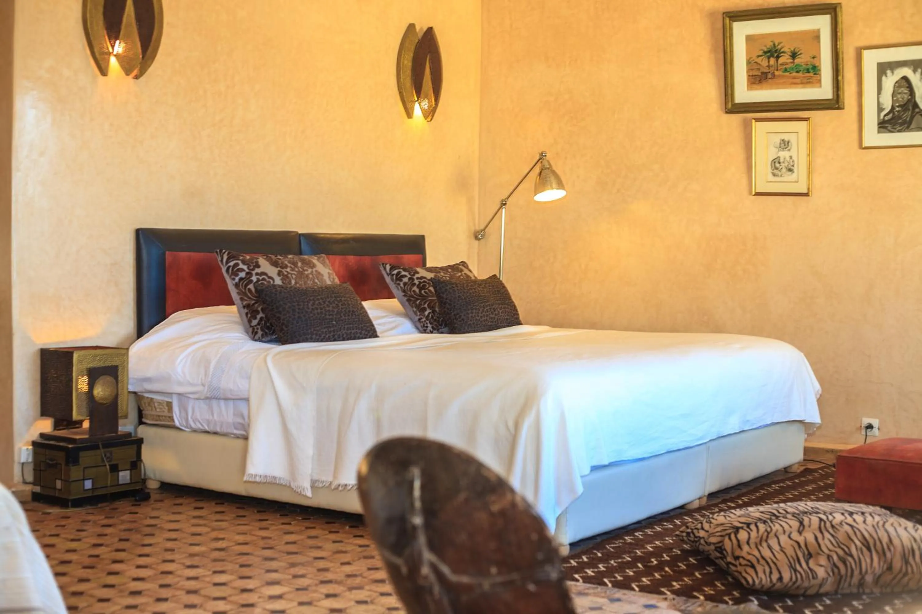 Bedroom, Bed in Kasbah Tabelkoukt