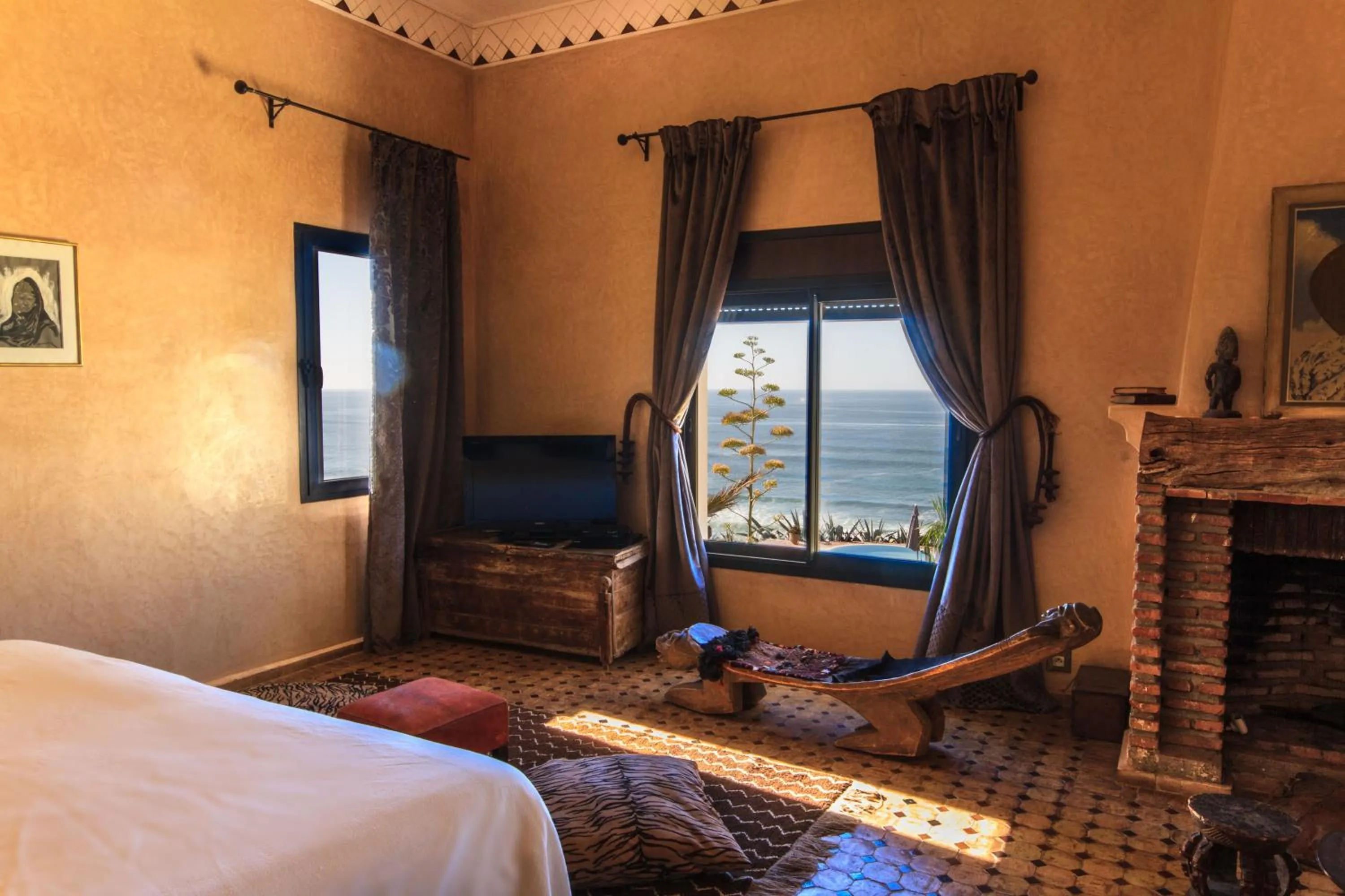 Sea view in Kasbah Tabelkoukt