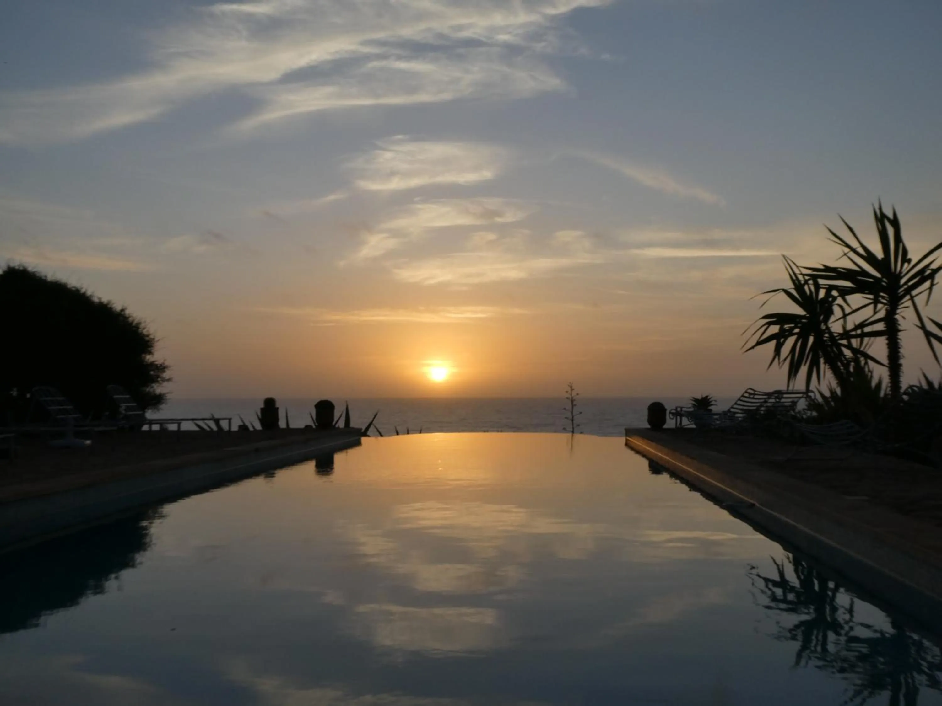 Swimming pool in Kasbah Tabelkoukt