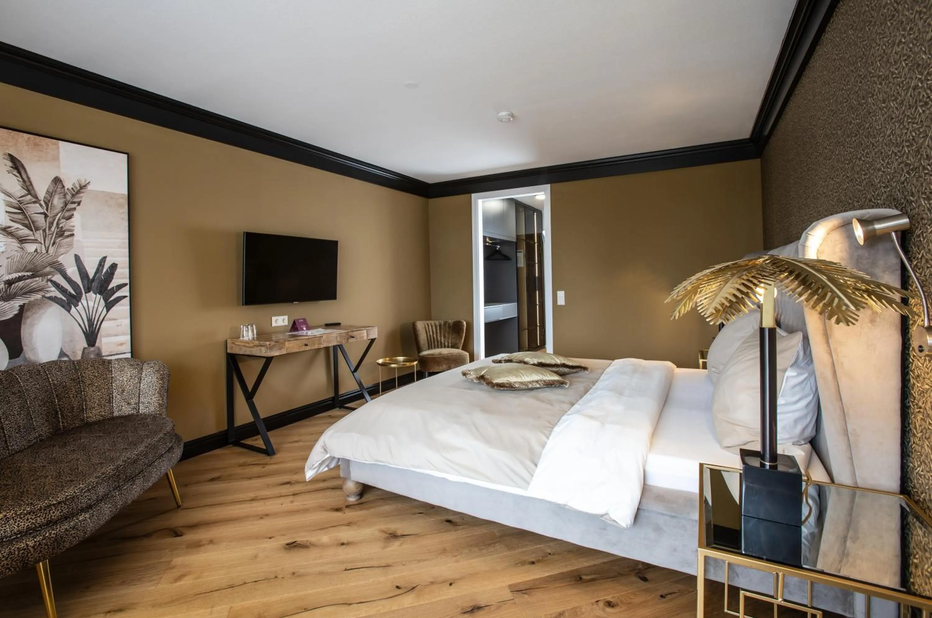 Bed in Waldhotel Luise