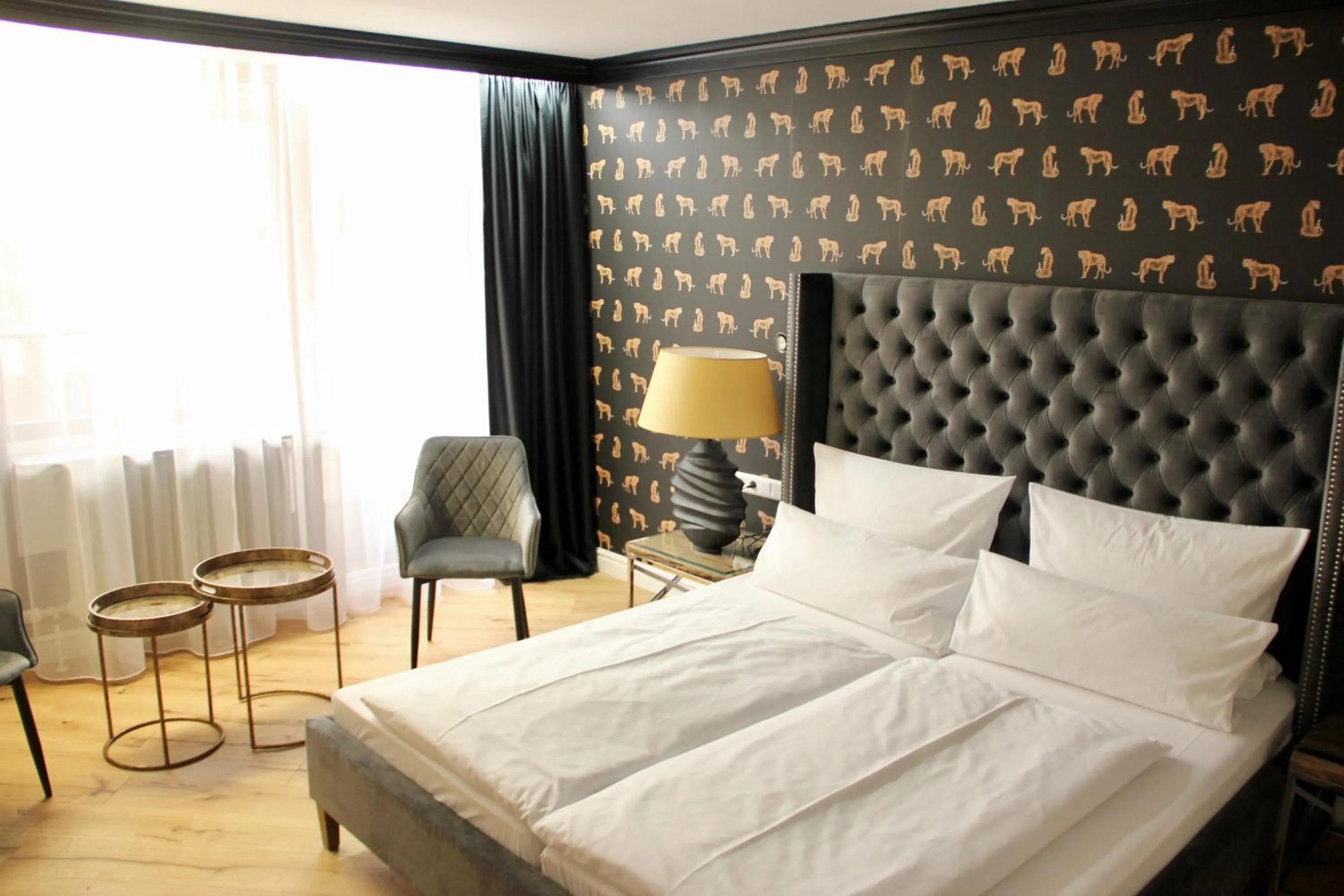 Bed in Waldhotel Luise