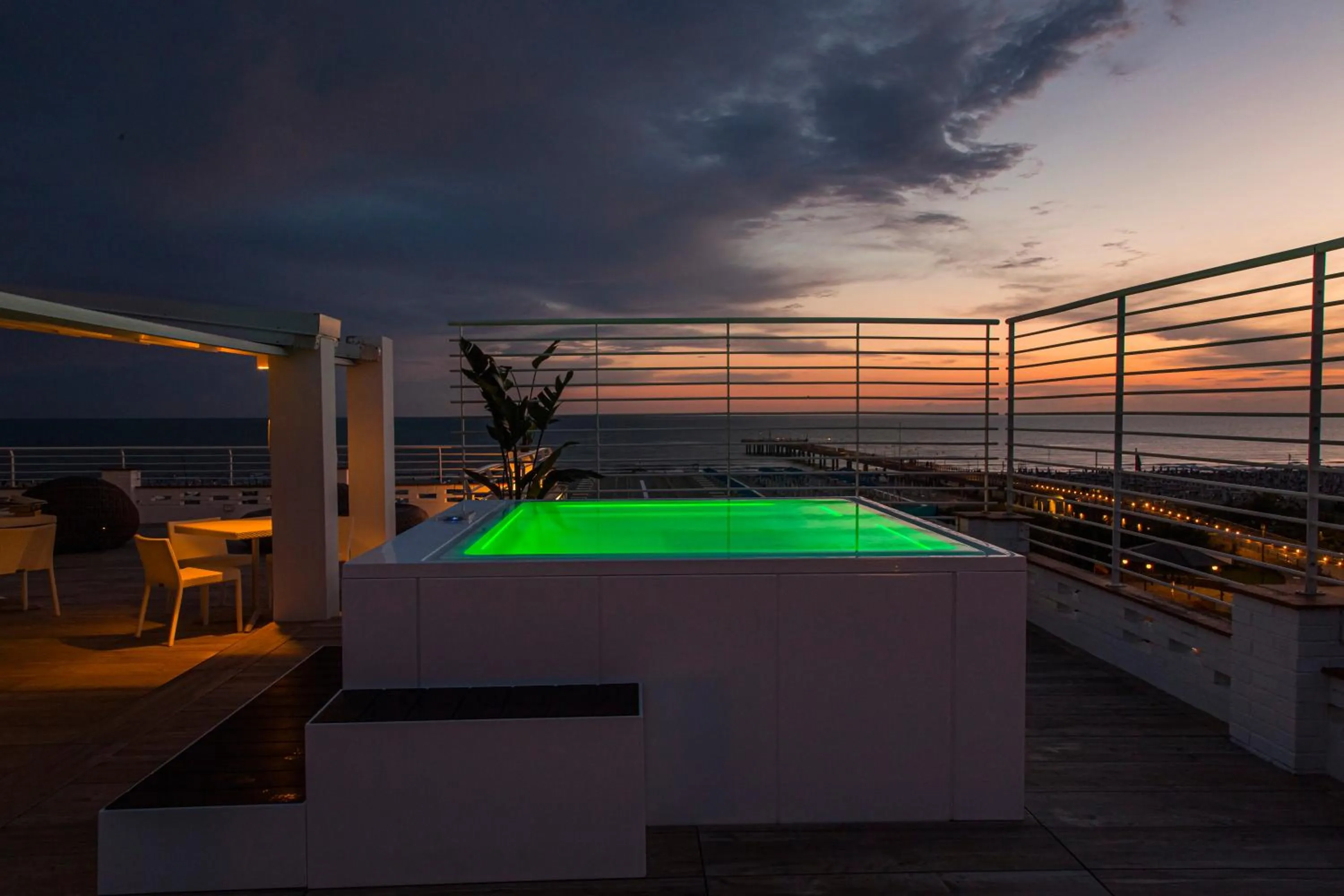 Hot Tub in Hotel Esplanade