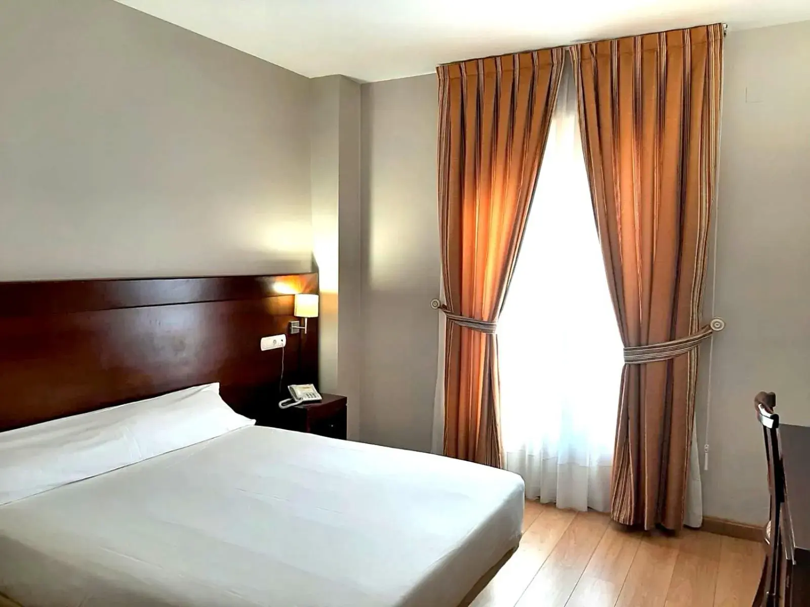 Bed in Hotel Campos de Castilla Bed in Hotel Campos de Castilla