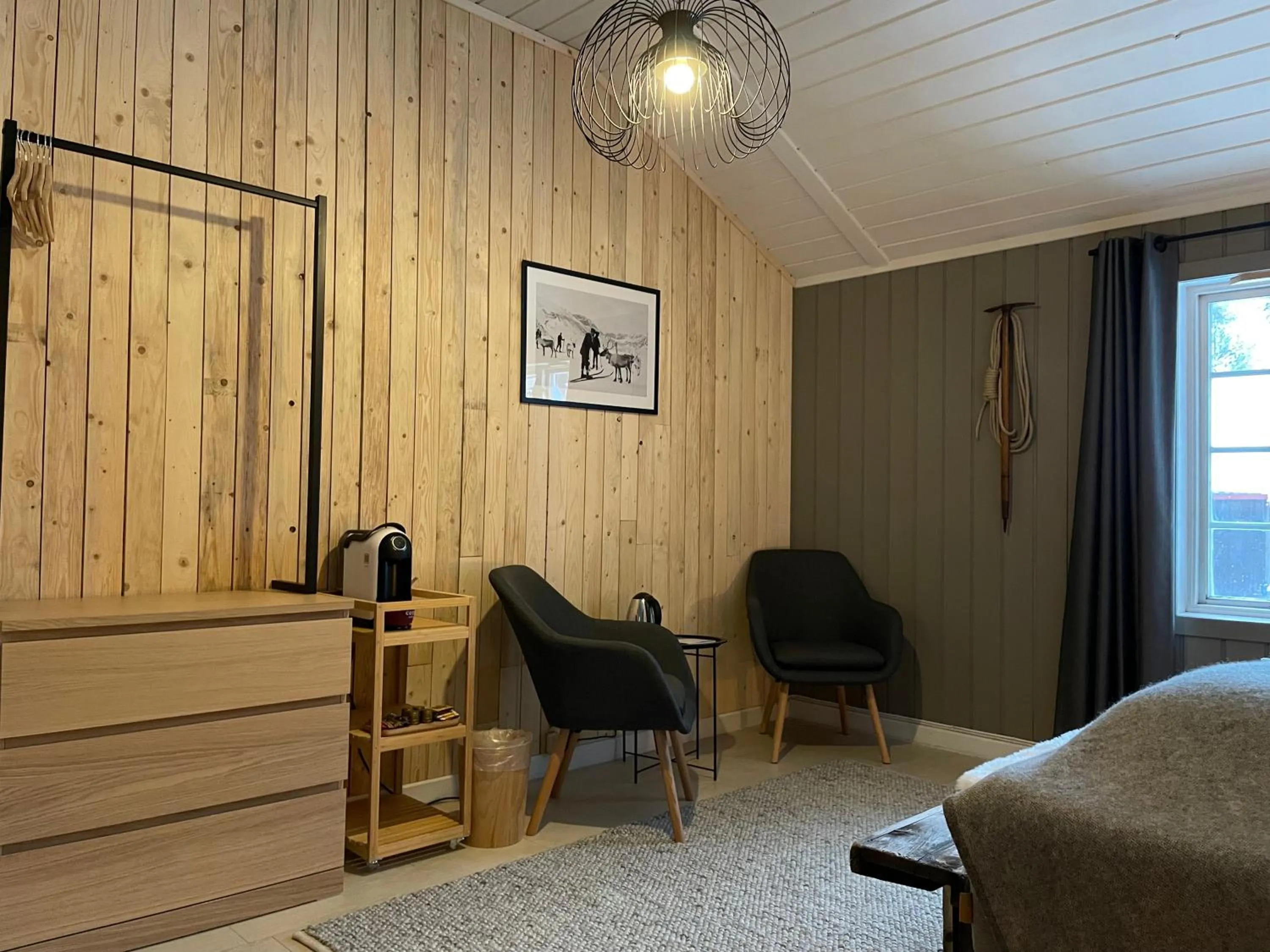 Seating area in Herangtunet Boutique hotel