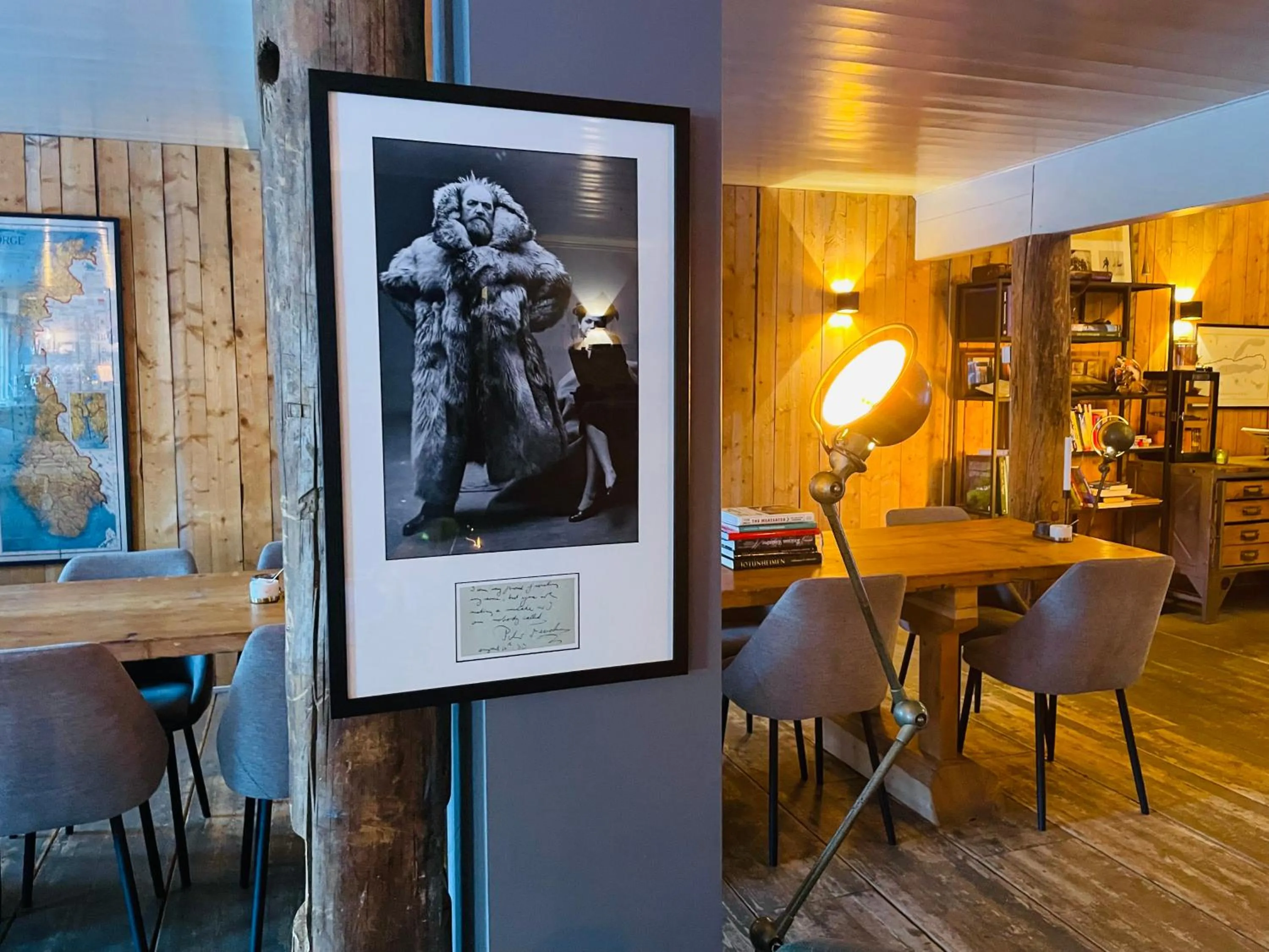 Seating area in Herangtunet Boutique hotel