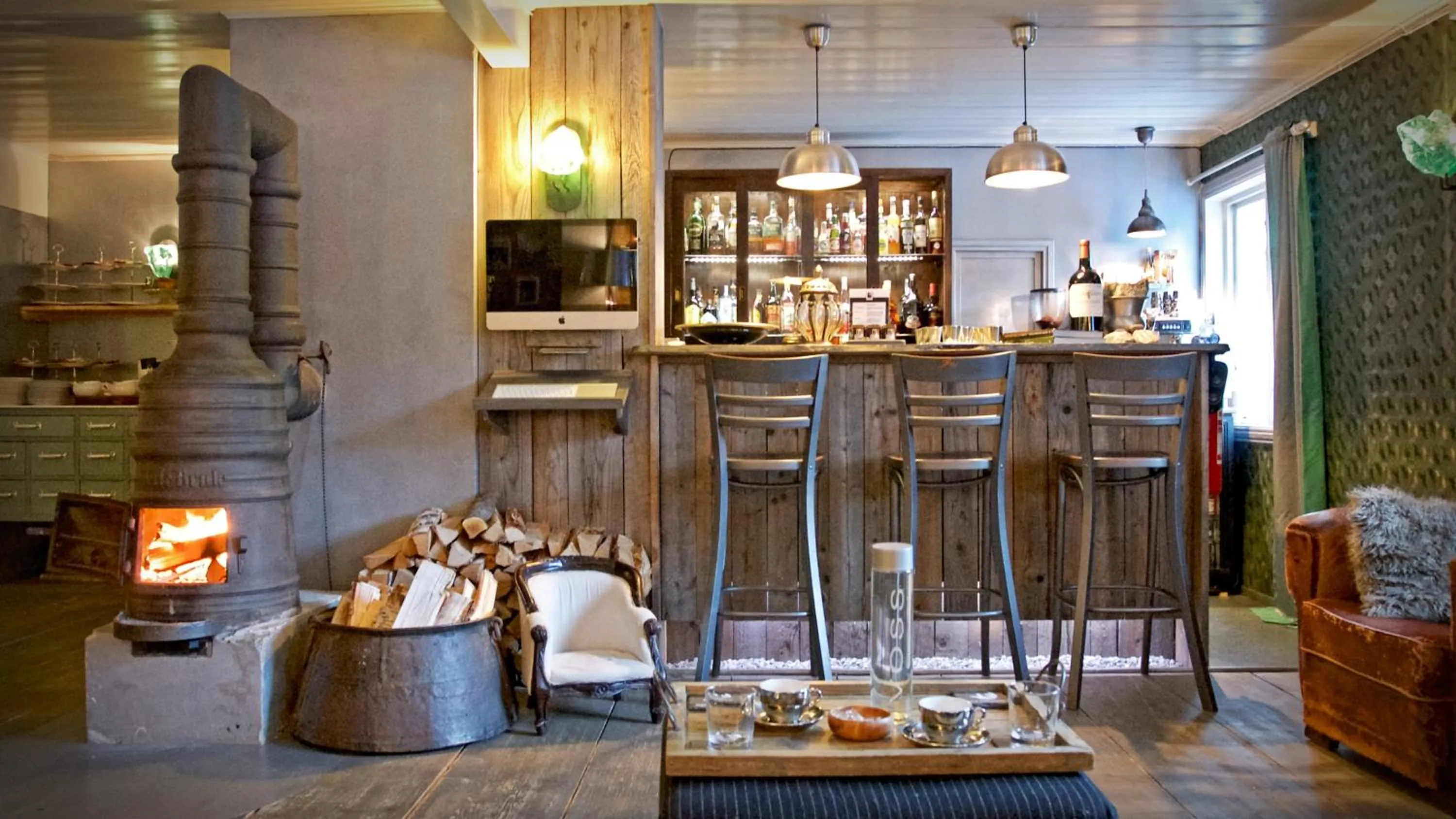 Lounge or bar in Herangtunet Boutique hotel