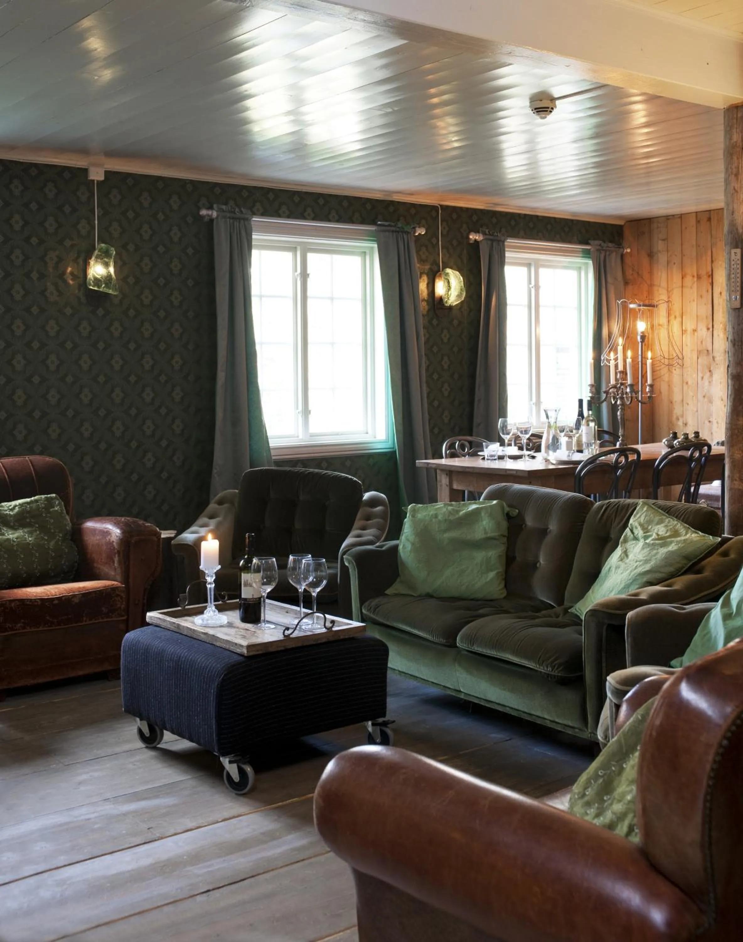 Restaurant/places to eat in Herangtunet Boutique hotel