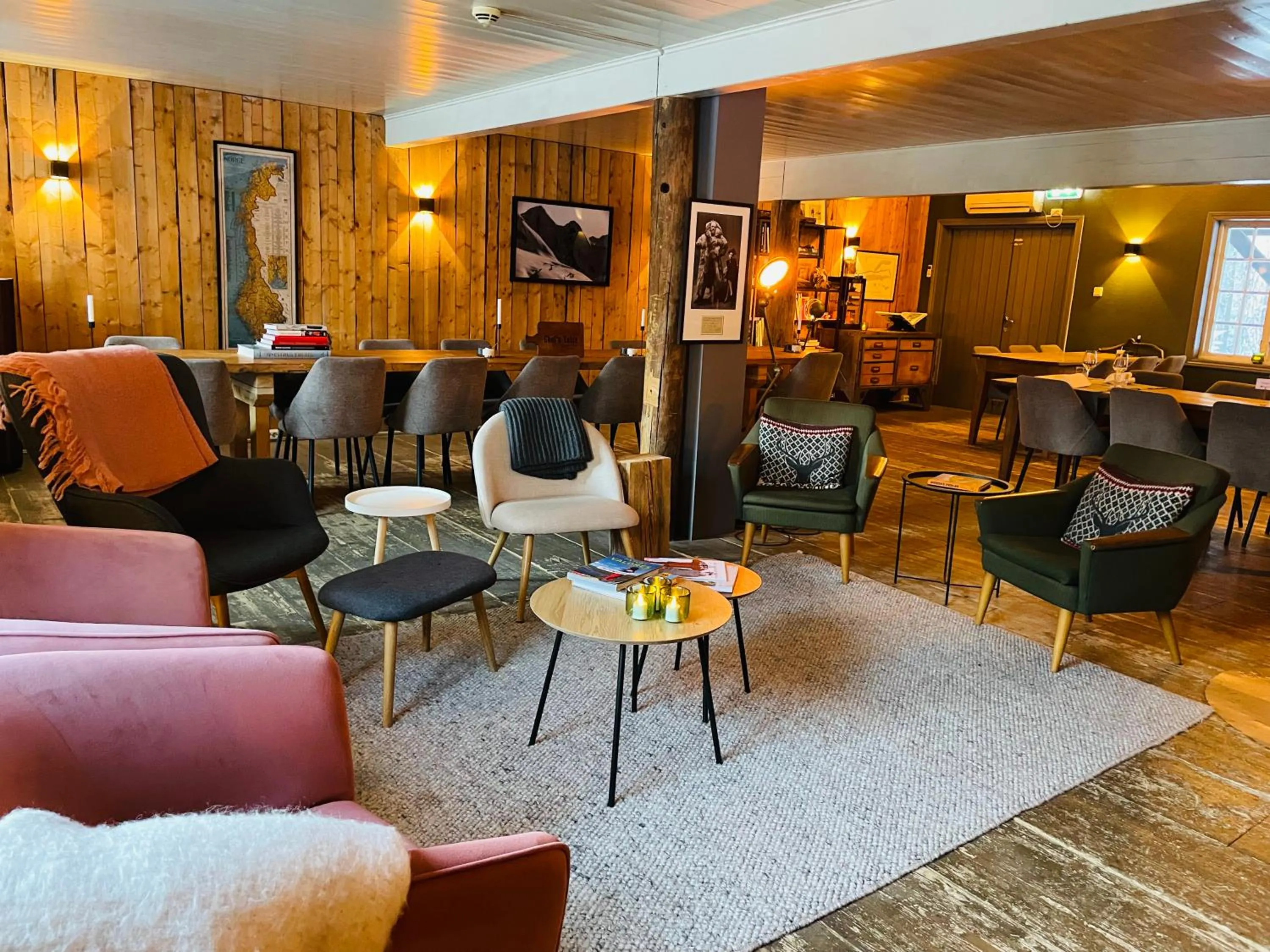 Restaurant/places to eat in Herangtunet Boutique hotel