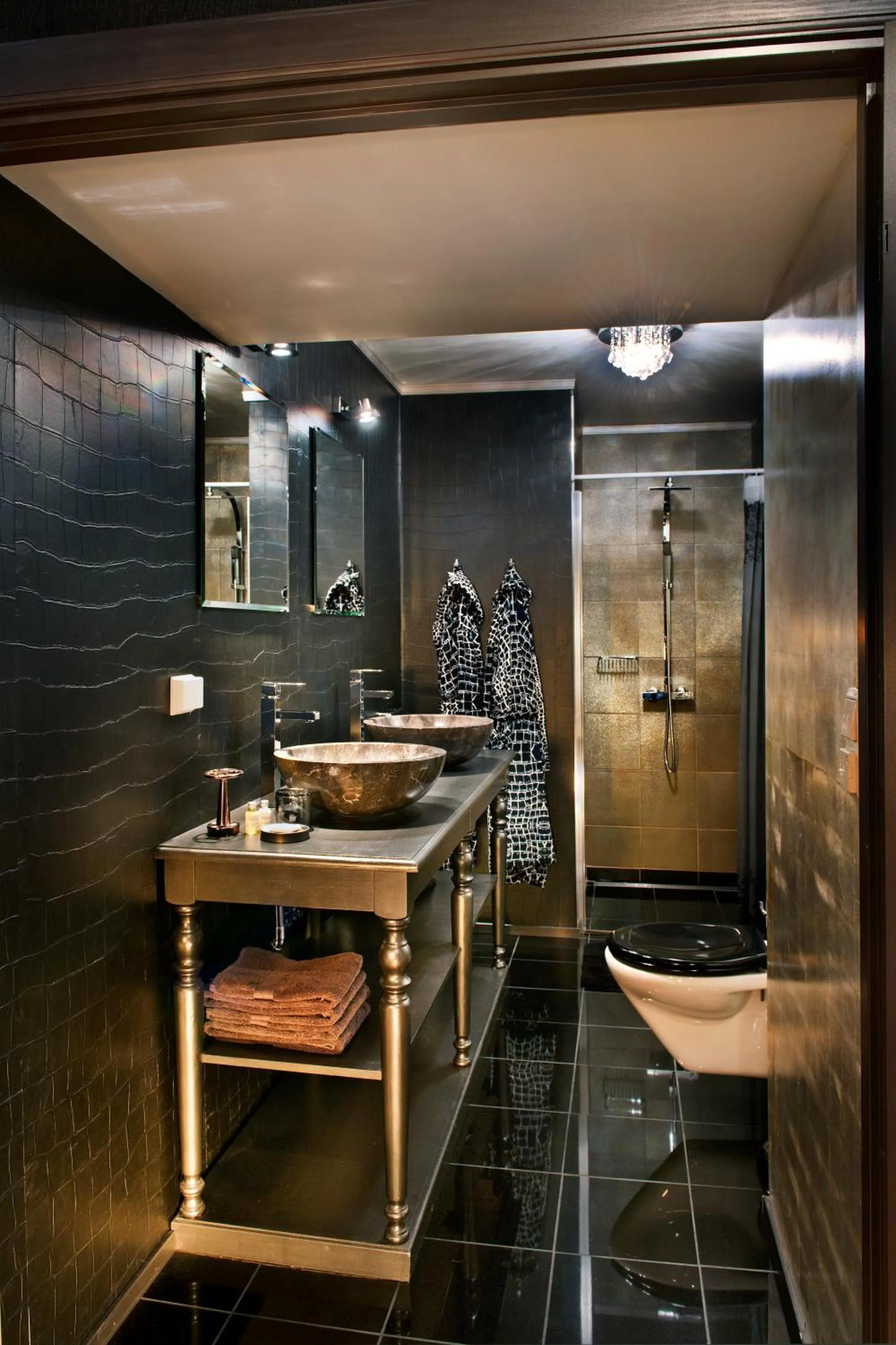 Bathroom in Herangtunet Boutique hotel