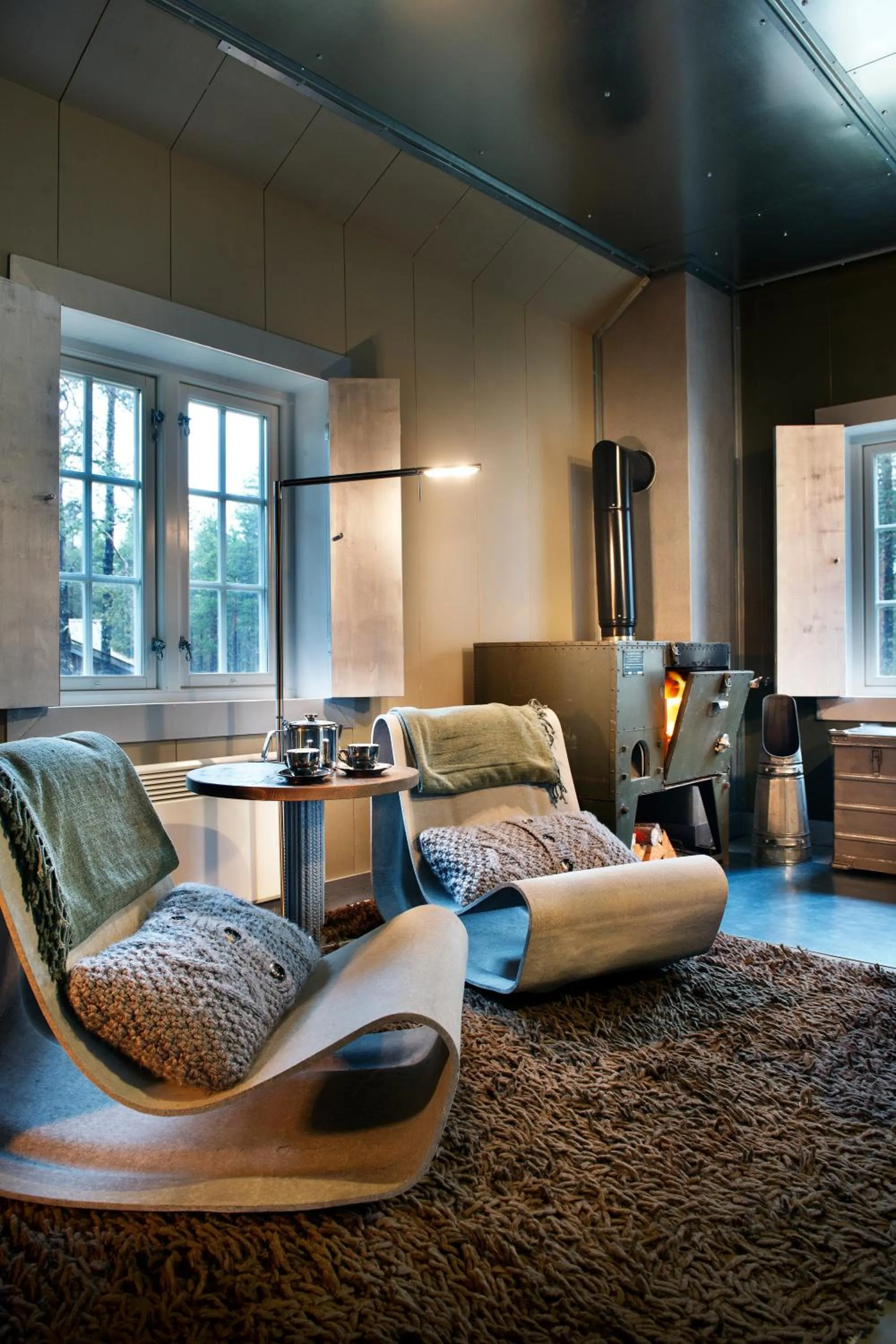 Decorative detail in Herangtunet Boutique hotel