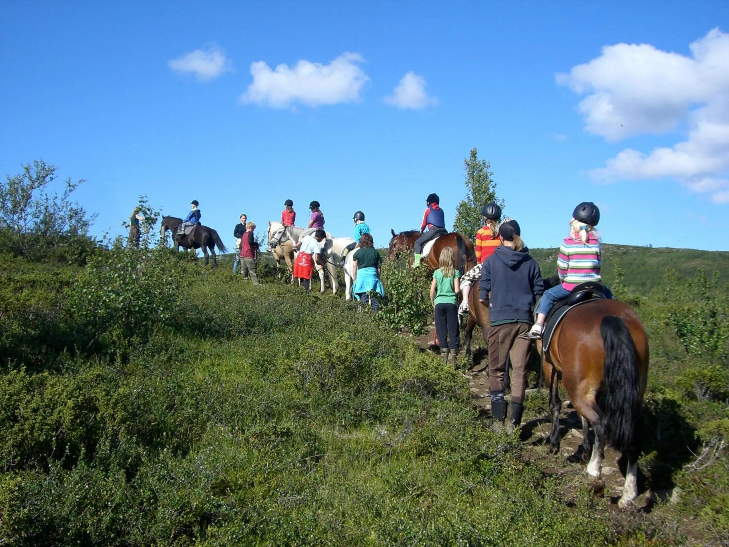 Horse-riding in Herangtunet Boutique hotel