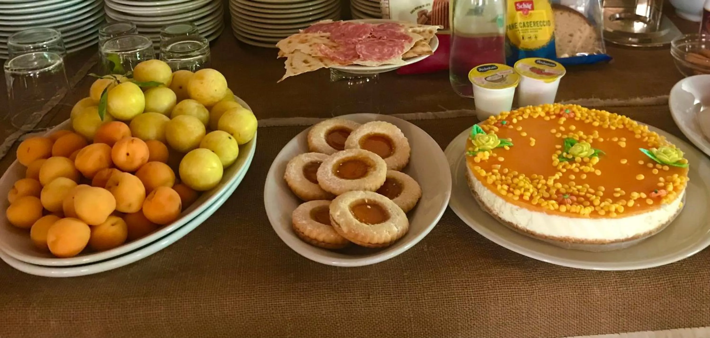 Food and drinks in Hotel Velasole