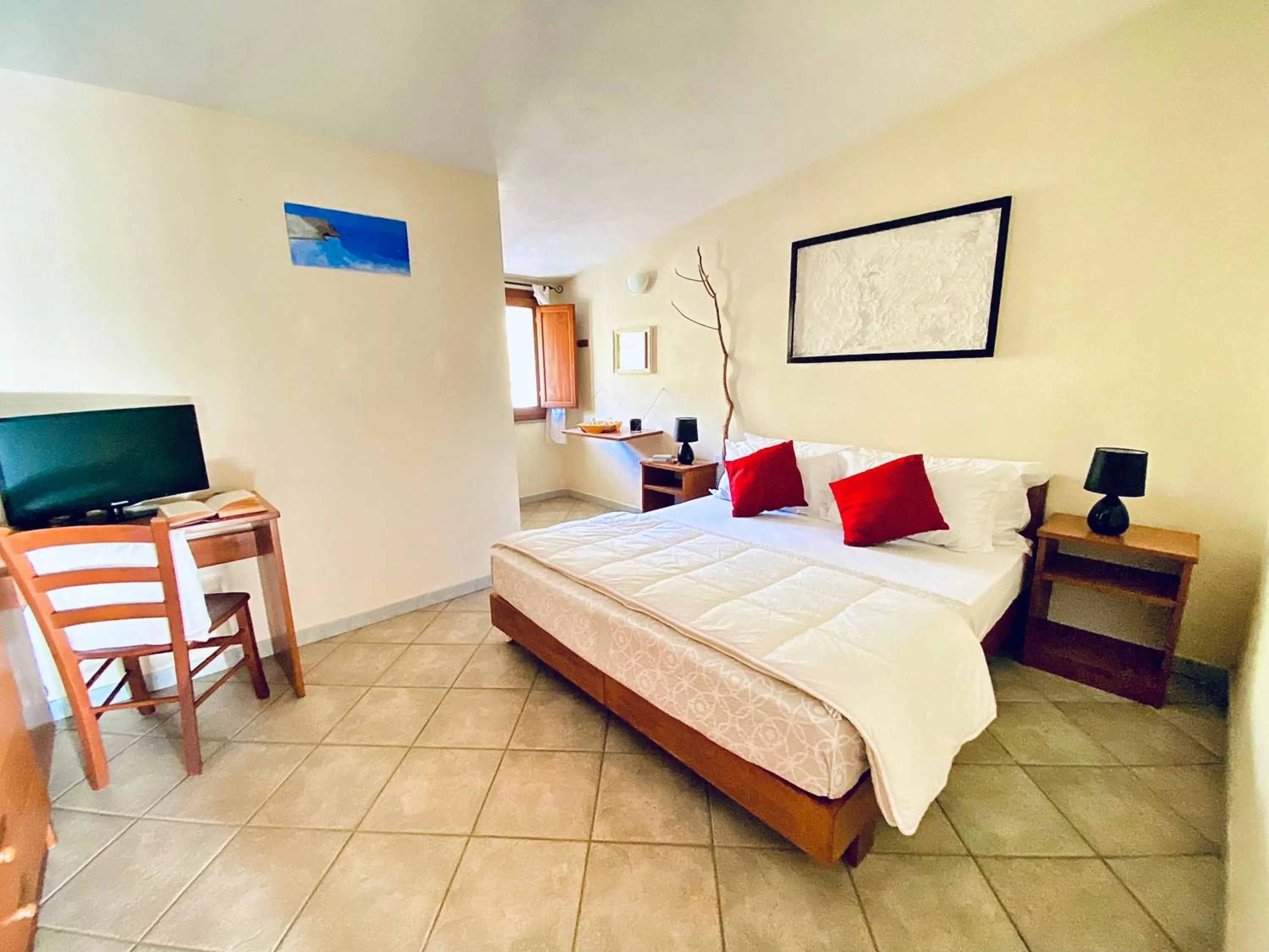 Bed in Hotel Velasole