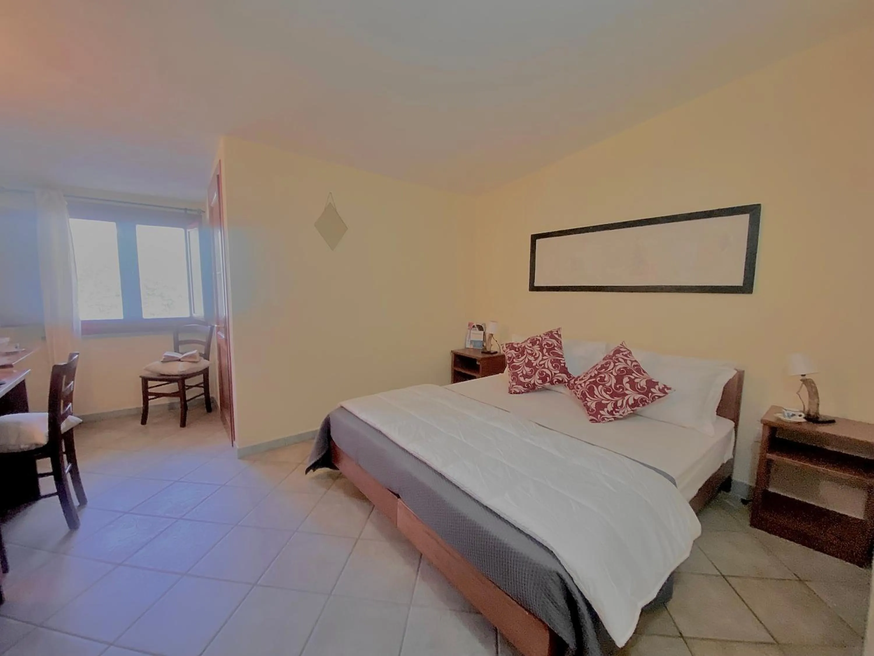 Bed in Hotel Velasole