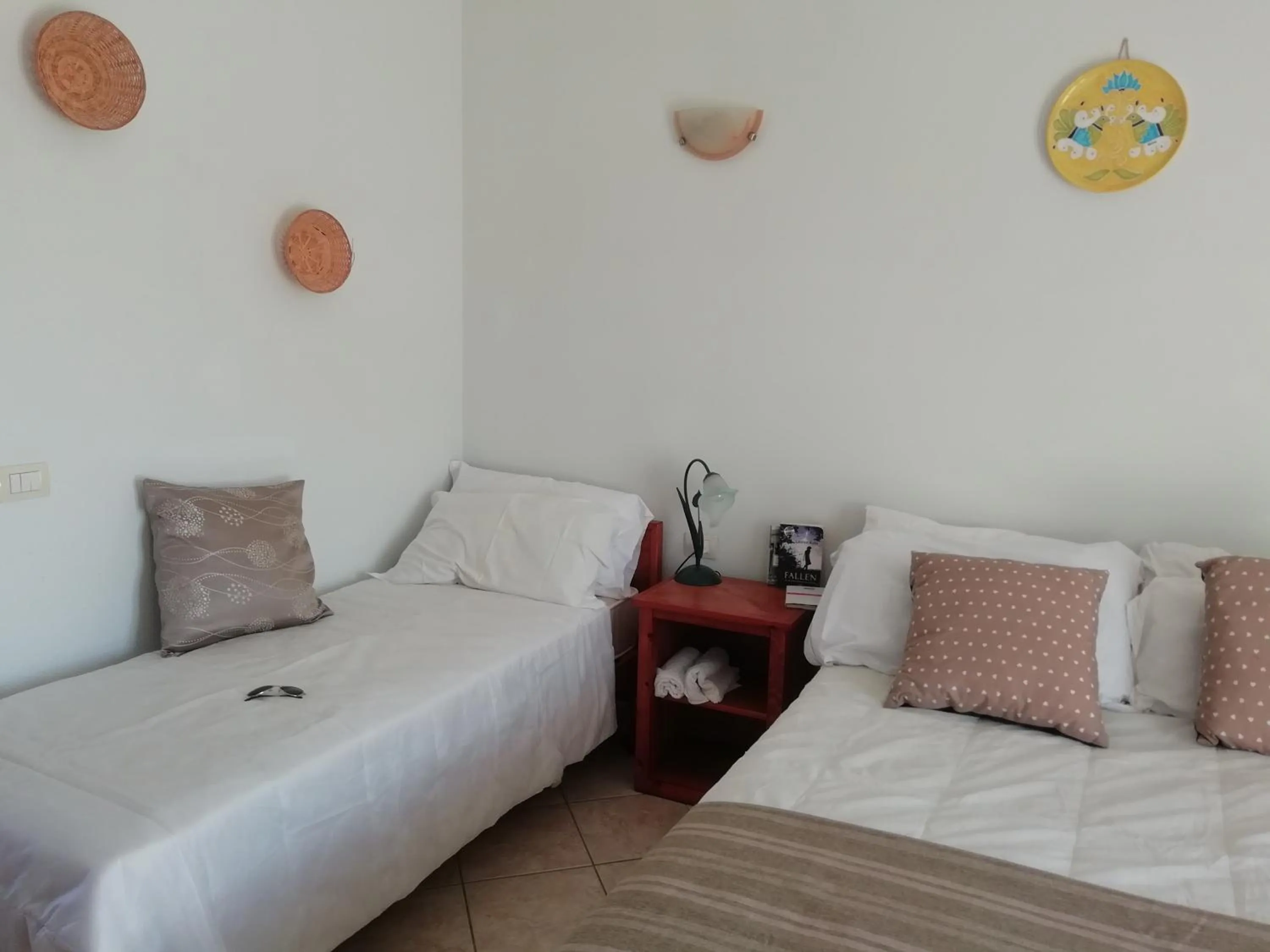 Bed in Hotel Velasole