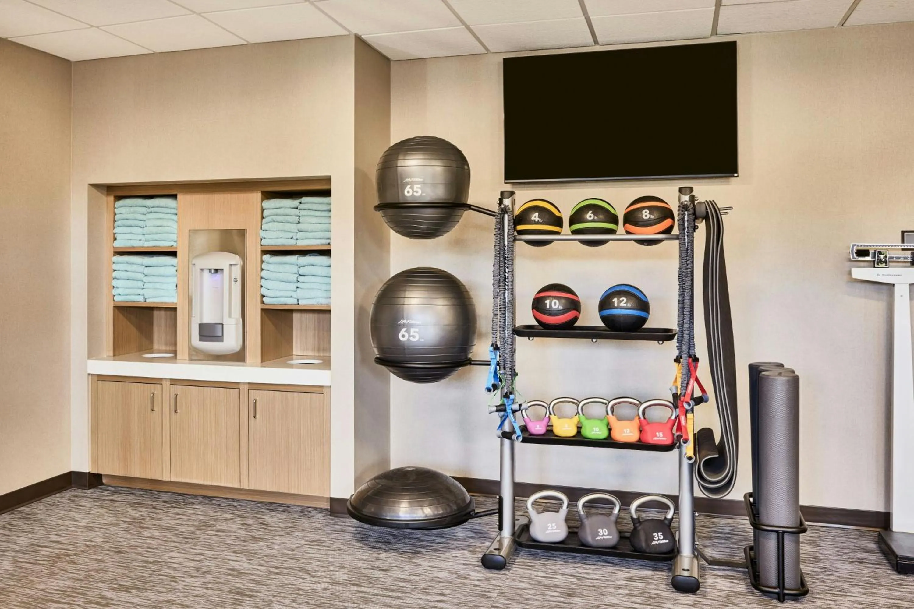 Fitness centre/facilities in Residence Inn Scottsdale North