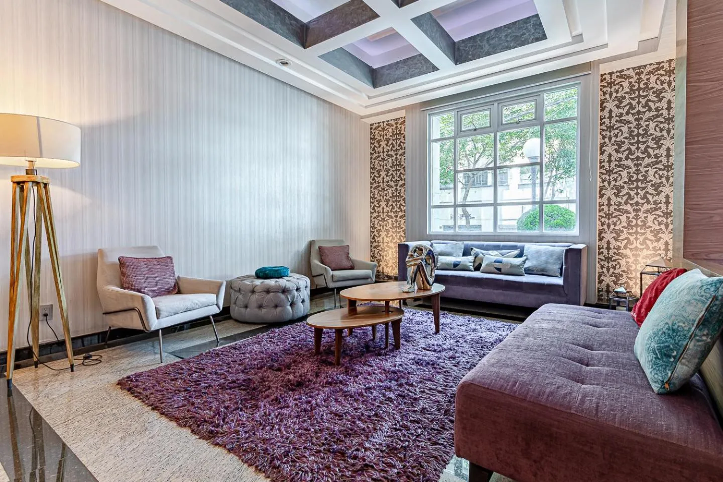 Living room in KALI Escandón Mexico City